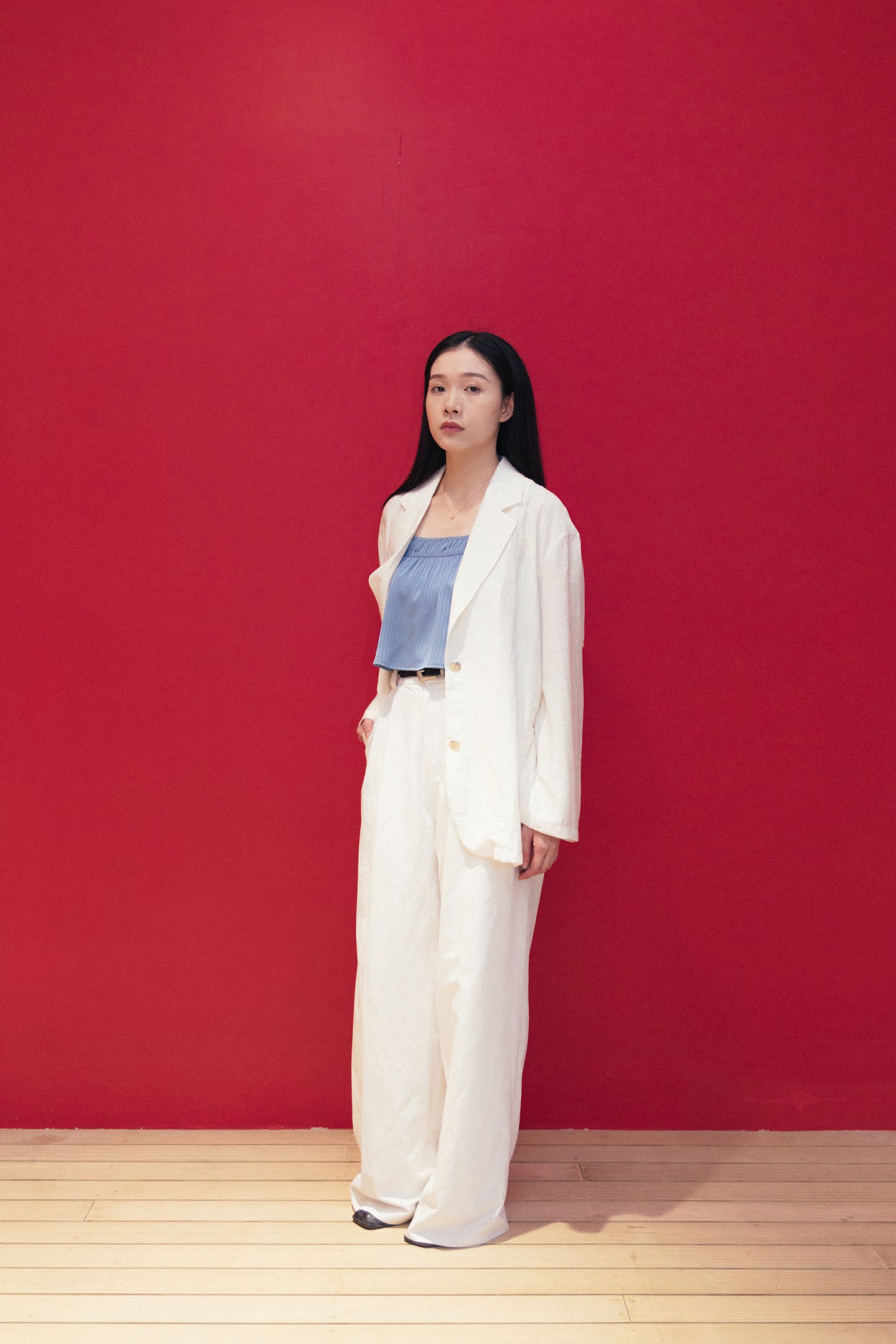White Blazer