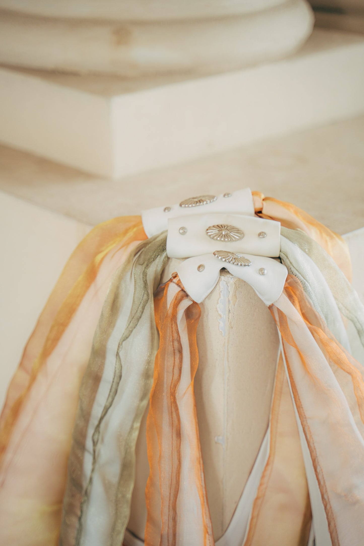 Silver Green Bindel Mesh Bag