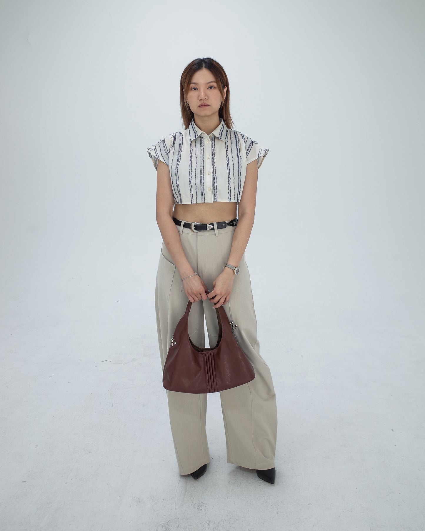 Leather Hobo Bag