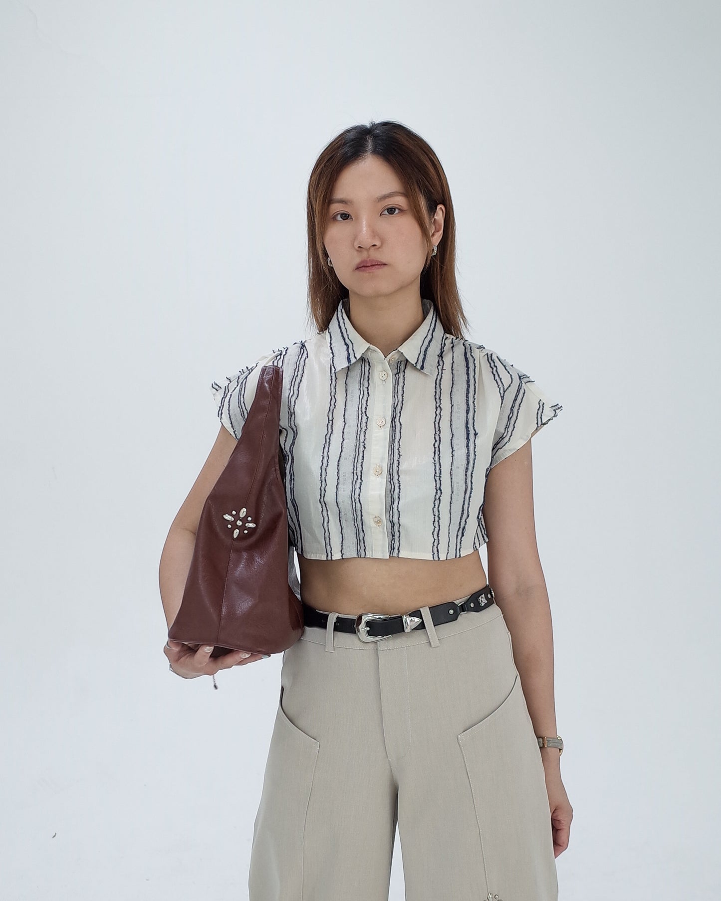 Leather Hobo Bag