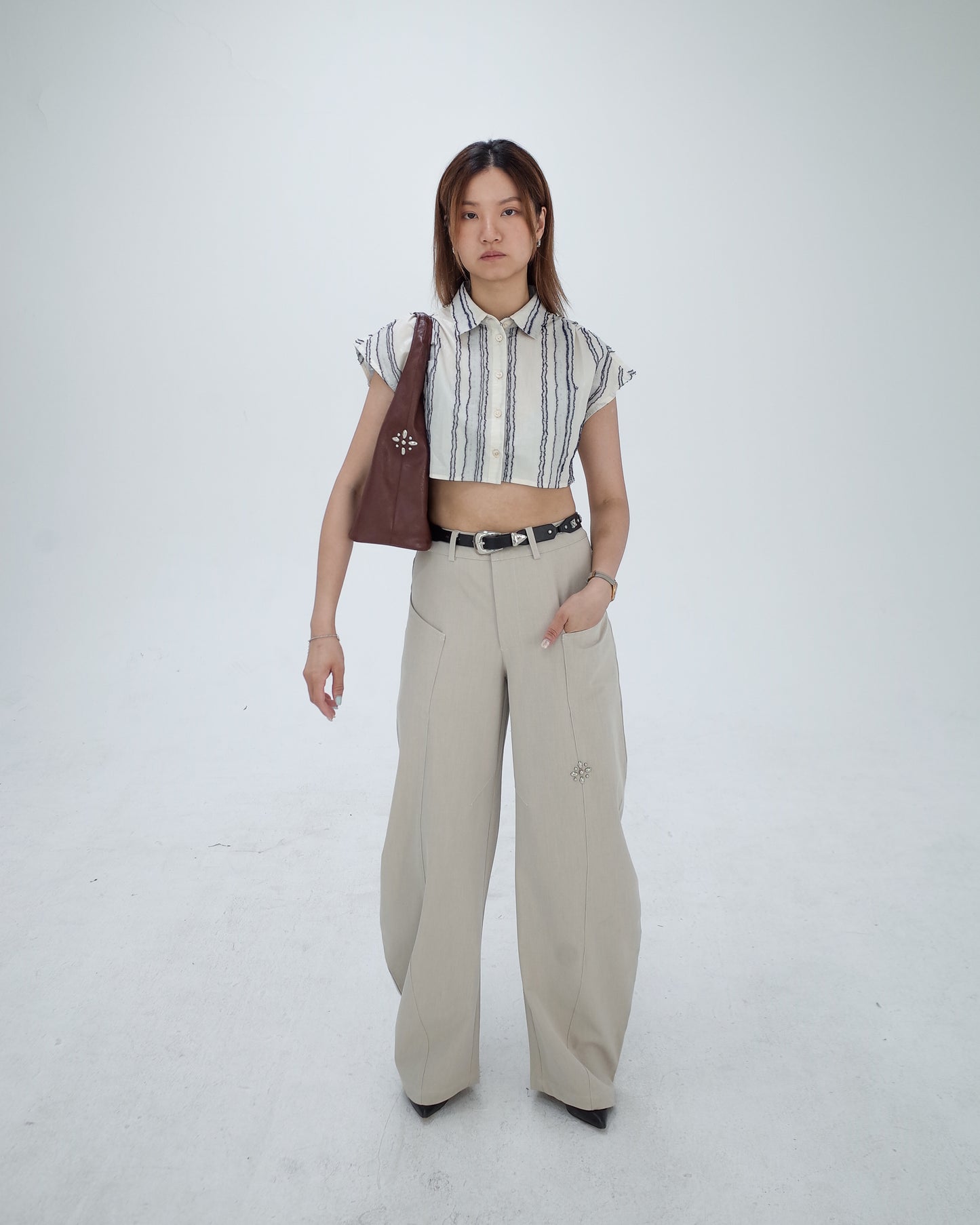 Leather Hobo Bag