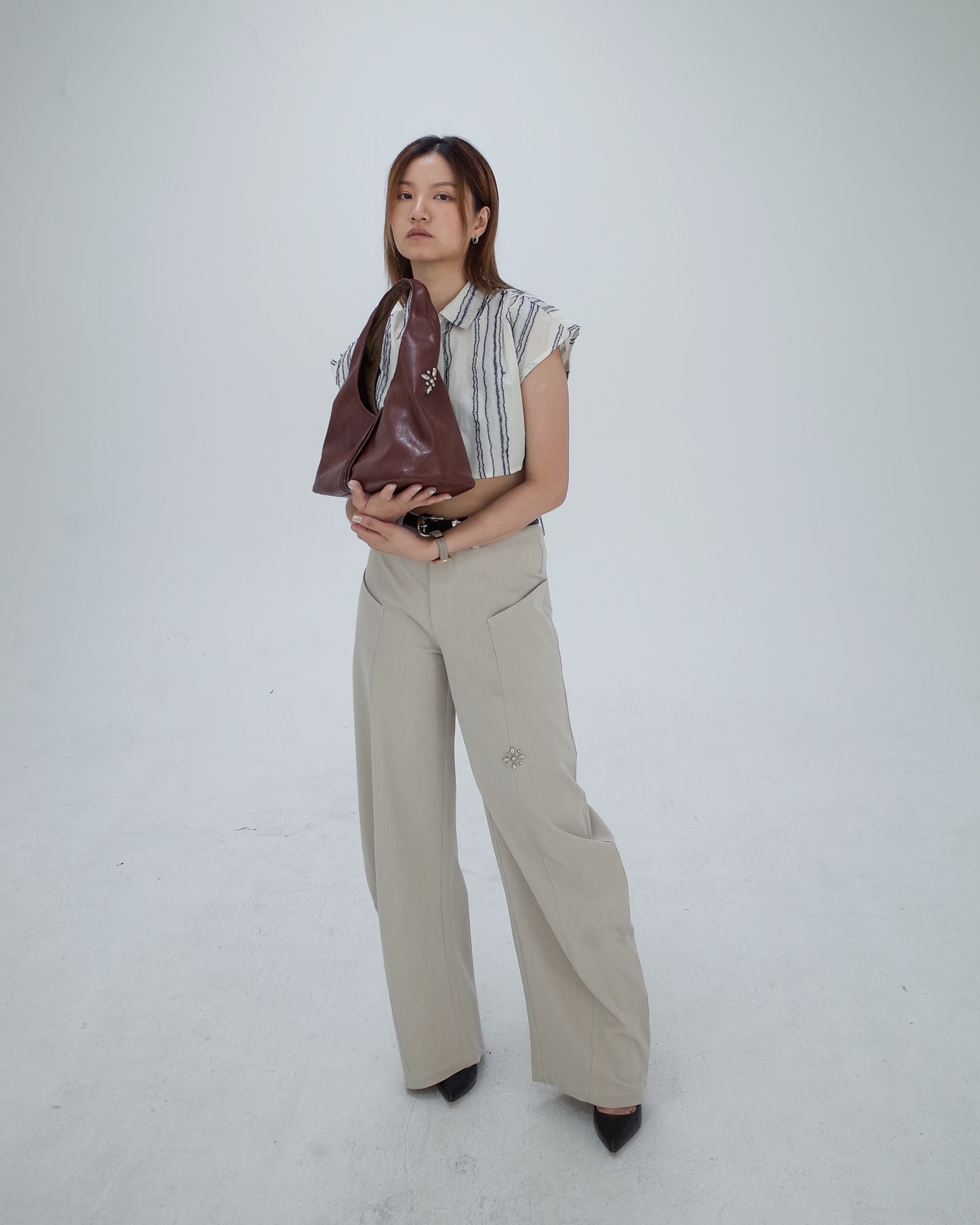 Leather Hobo Bag