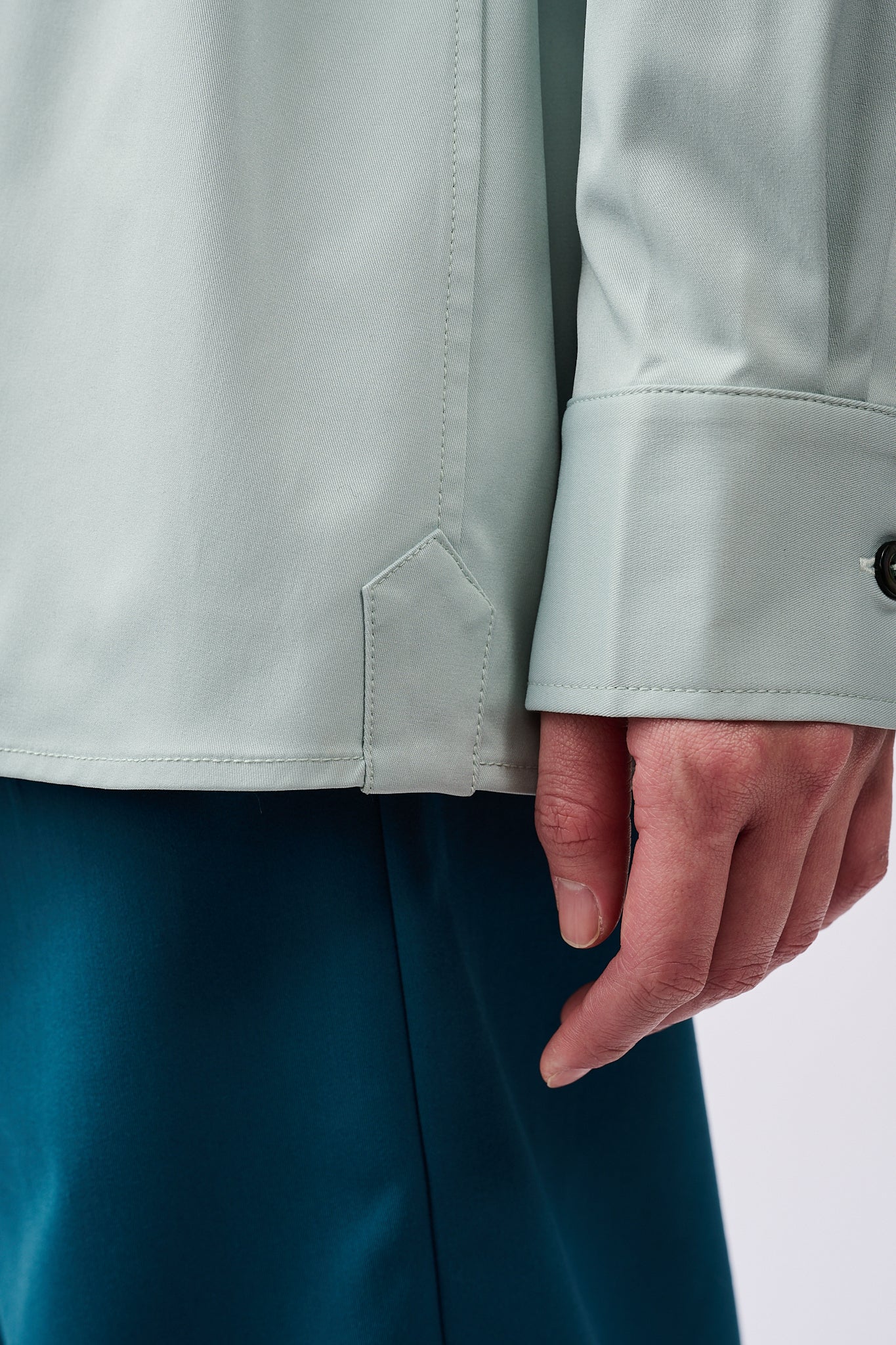 Blue Belted shirt