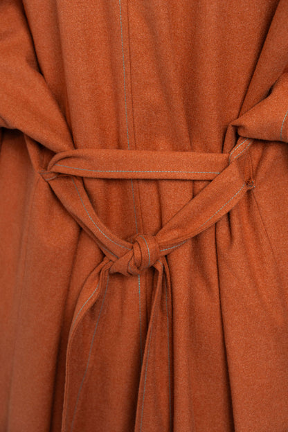 Red Oversized Coat