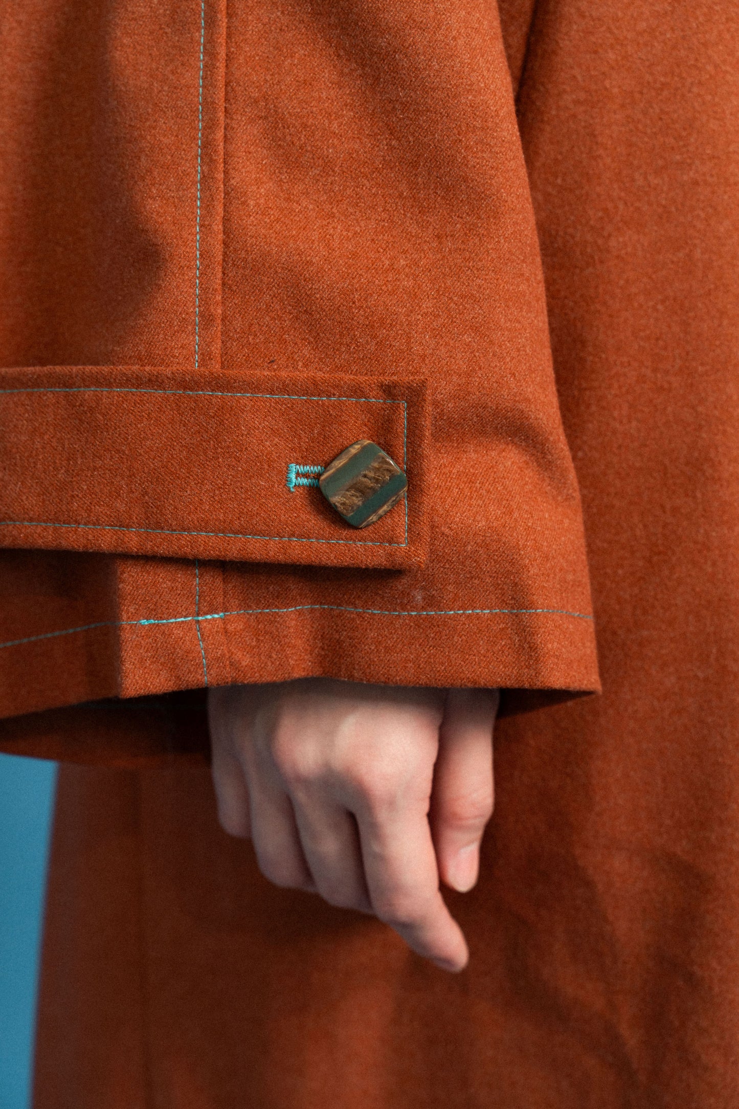 Red Oversized Coat