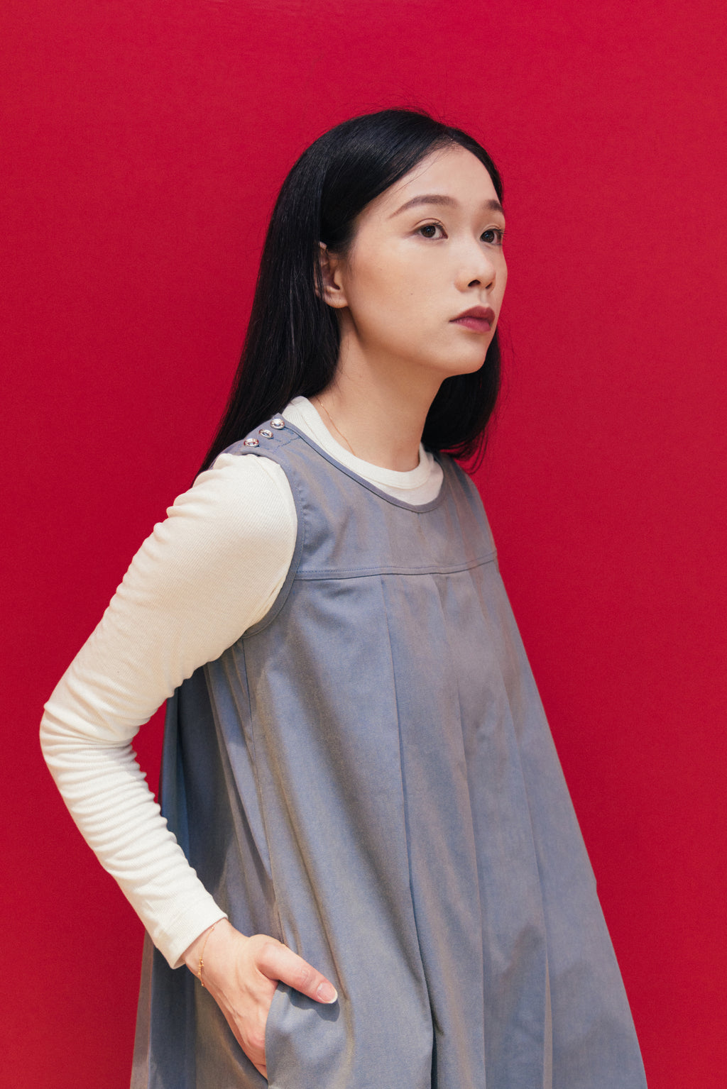 Sleeveless Midi Dress