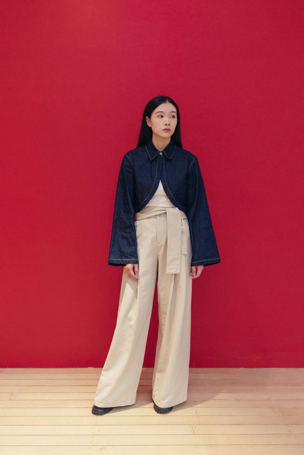 Trumpet Sleeve Jacket