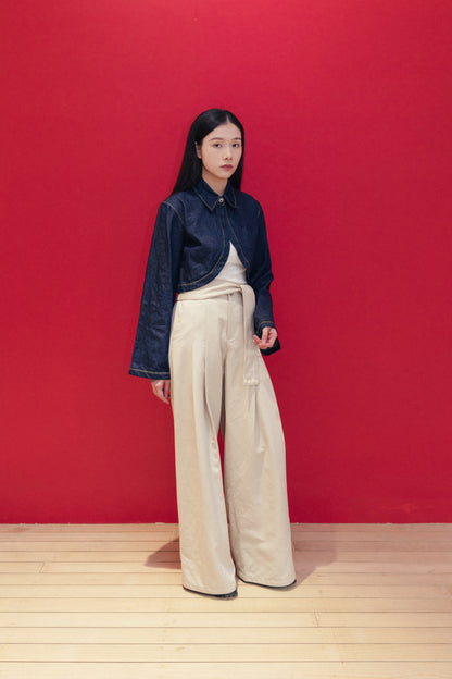 Trumpet Sleeve Jacket