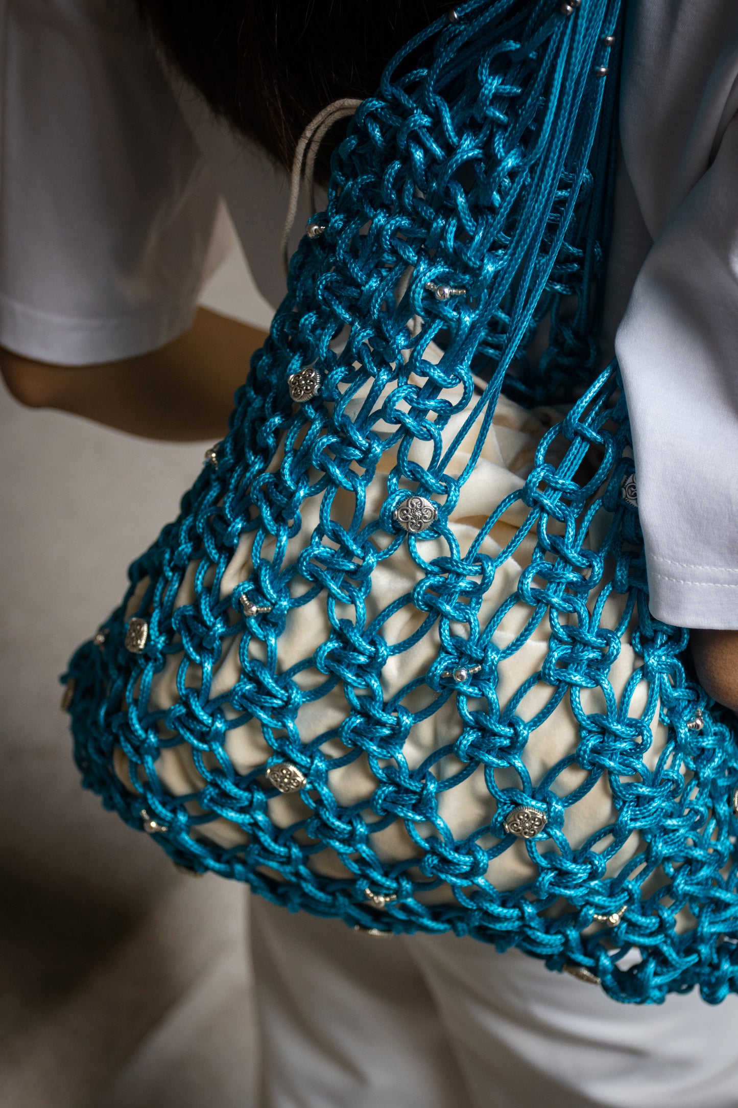 Blue HandWoven Bag