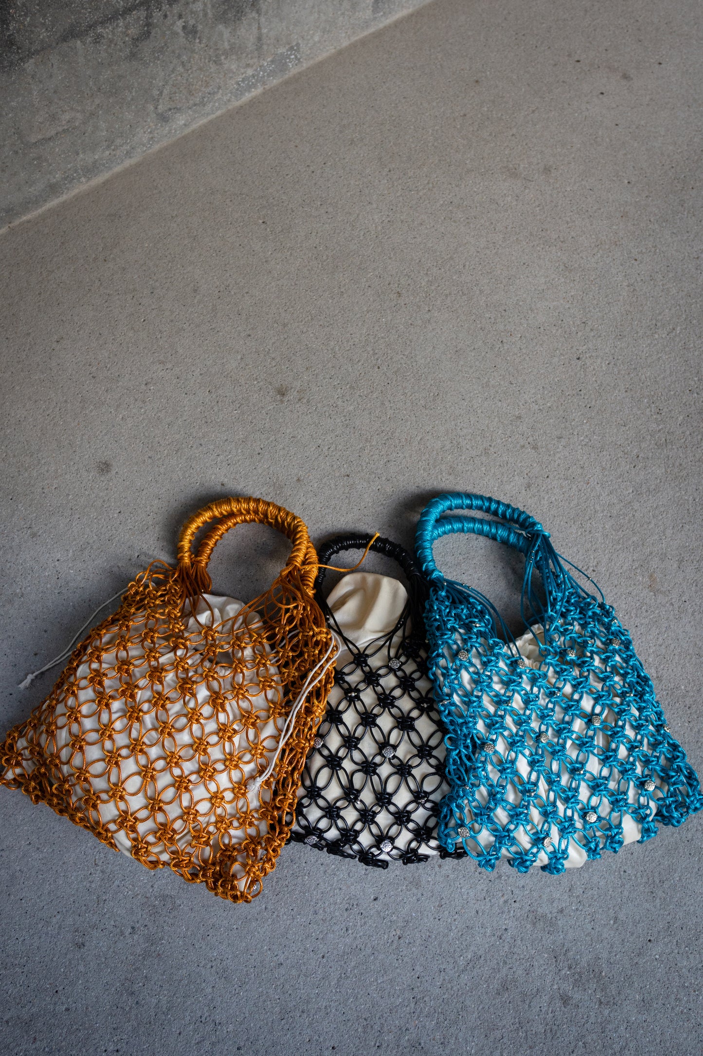 Blue HandWoven Bag