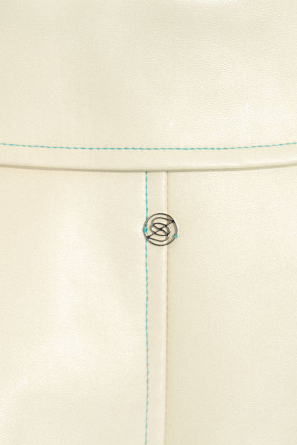 White Leather Jacket