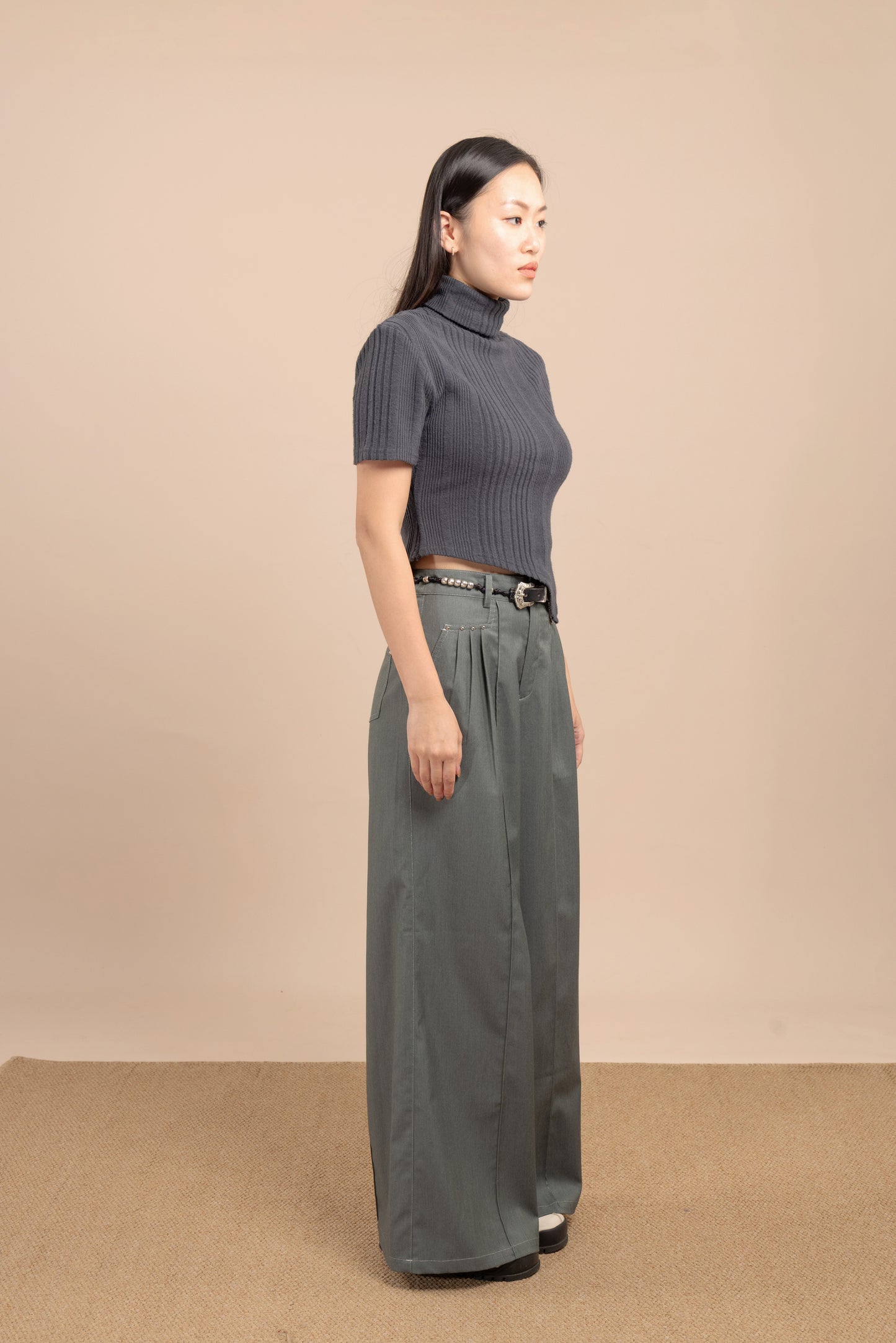 Ribbed blend jumper