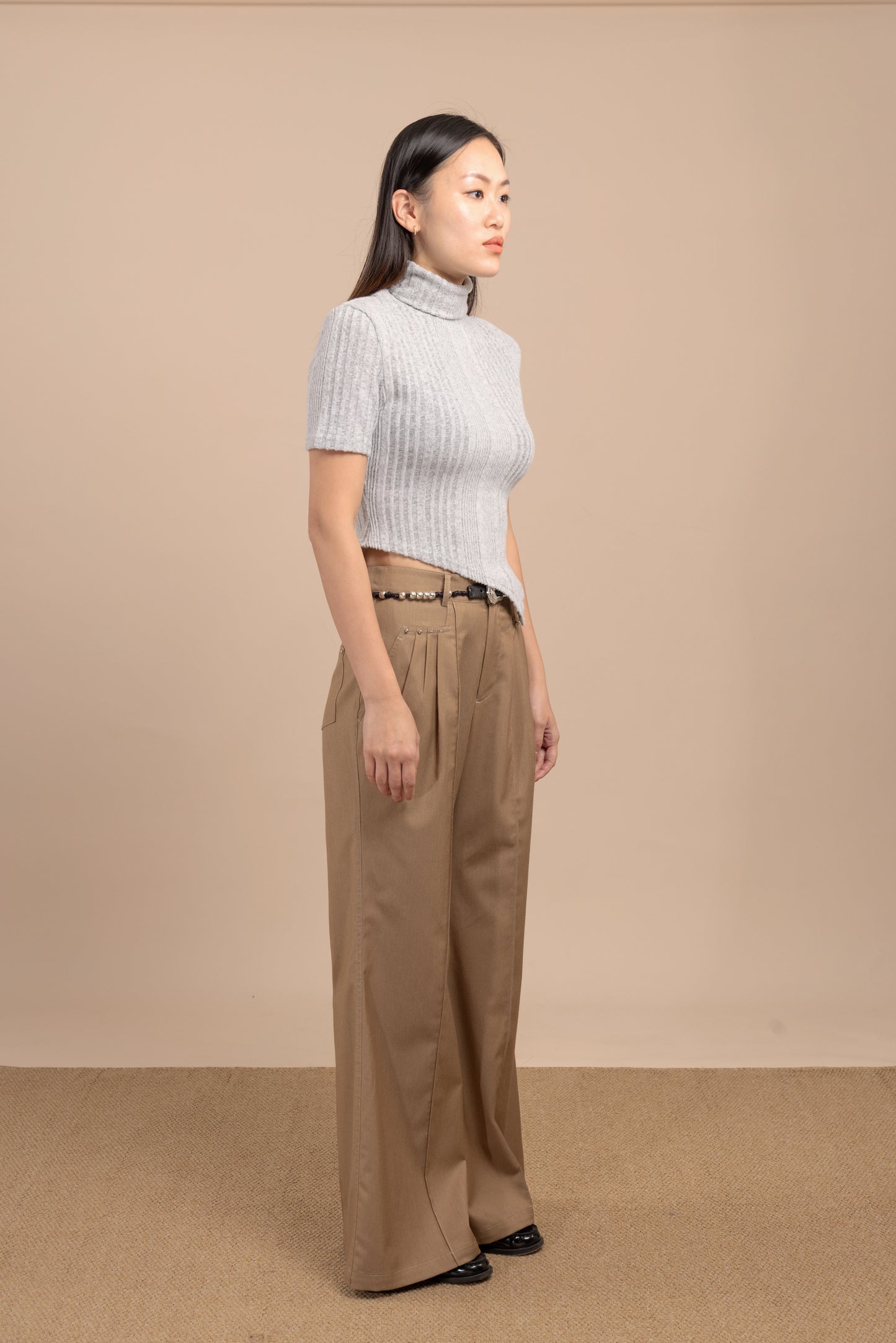 Ribbed blend jumper