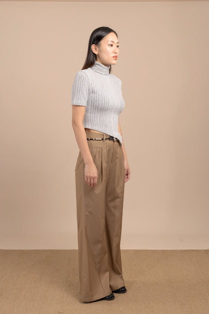 Ribbed blend jumper