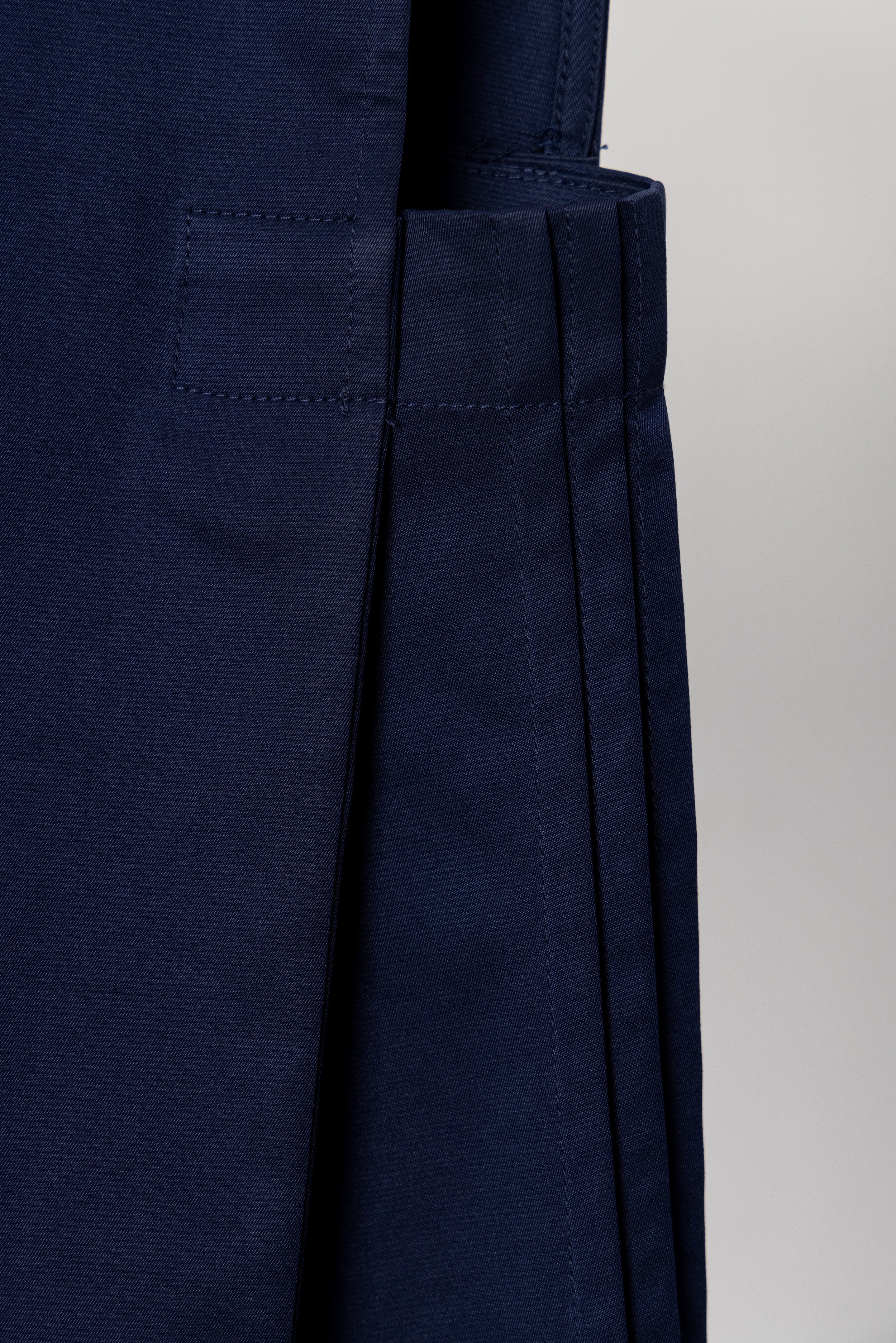 Dark Blue Two ways V - lines Vest