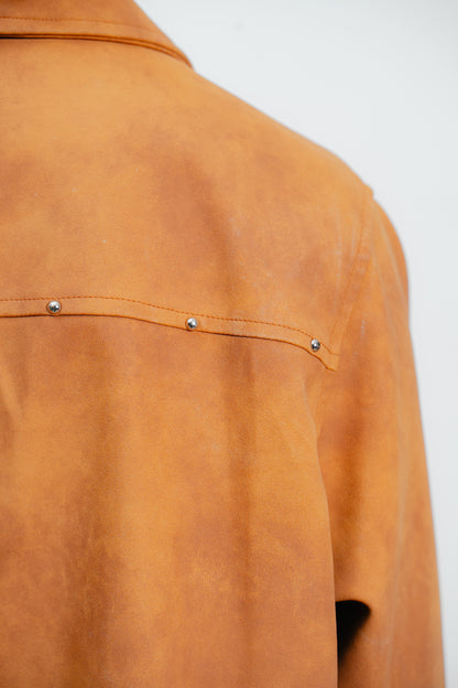 Caramel Suede Blend Jacket