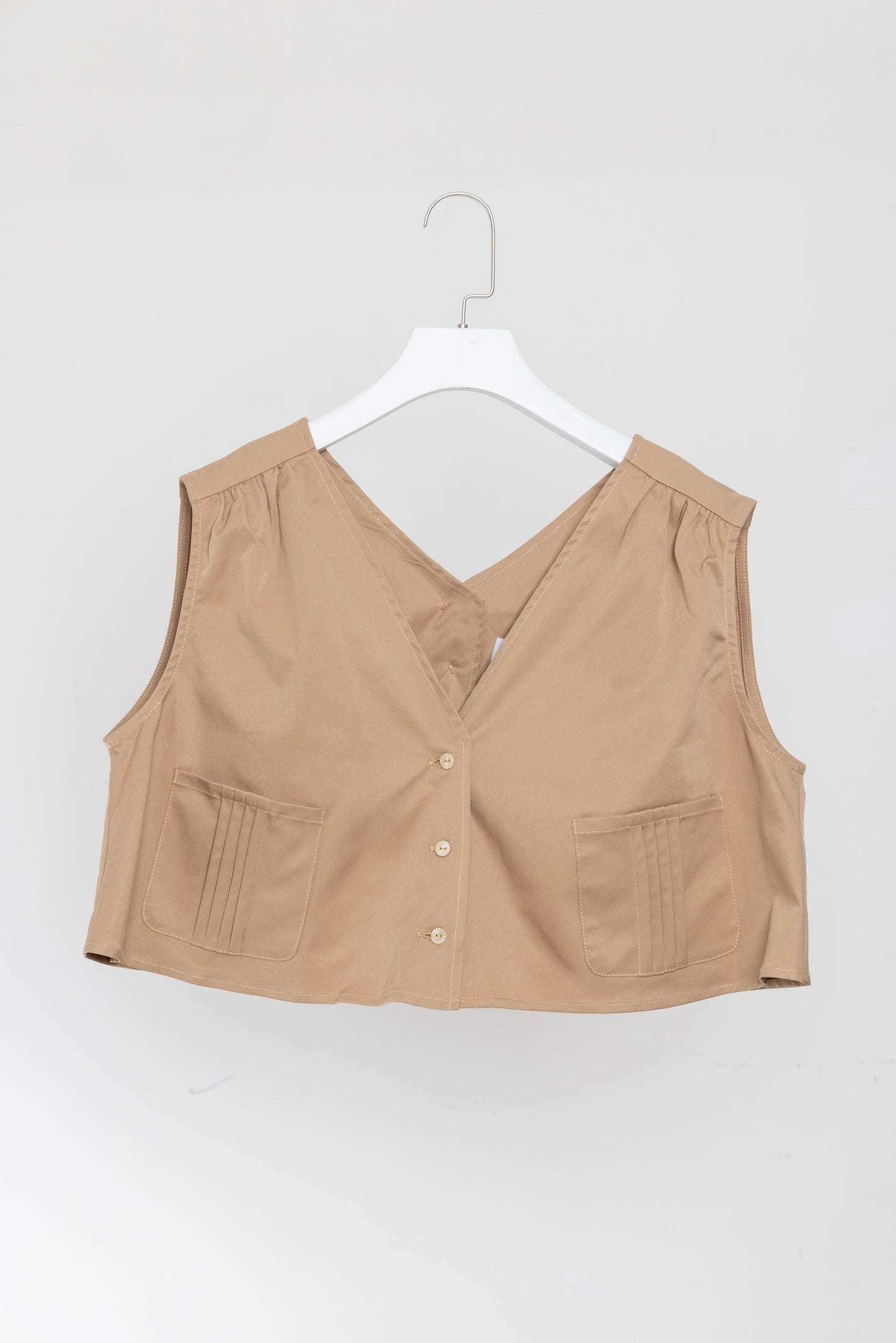 Cropped Short - Sleeved Top