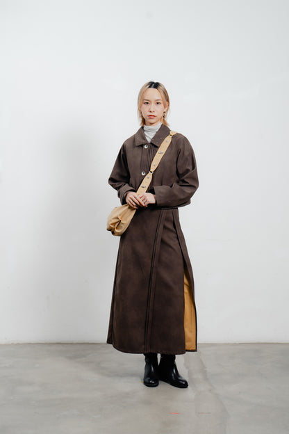 Mocha Suede Blend Jacket