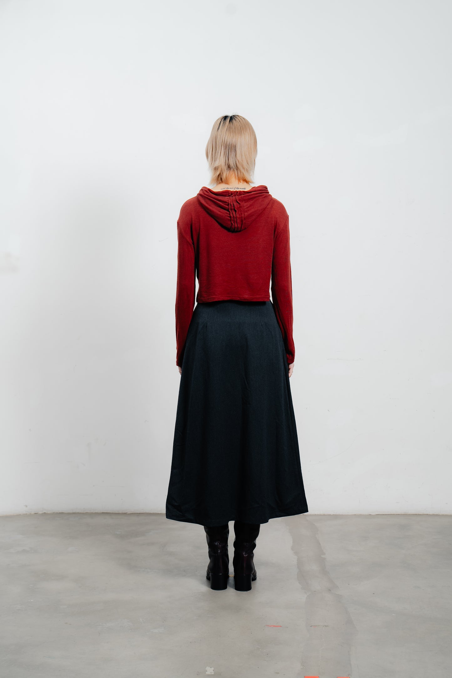 Long Sleeve Hooded Top