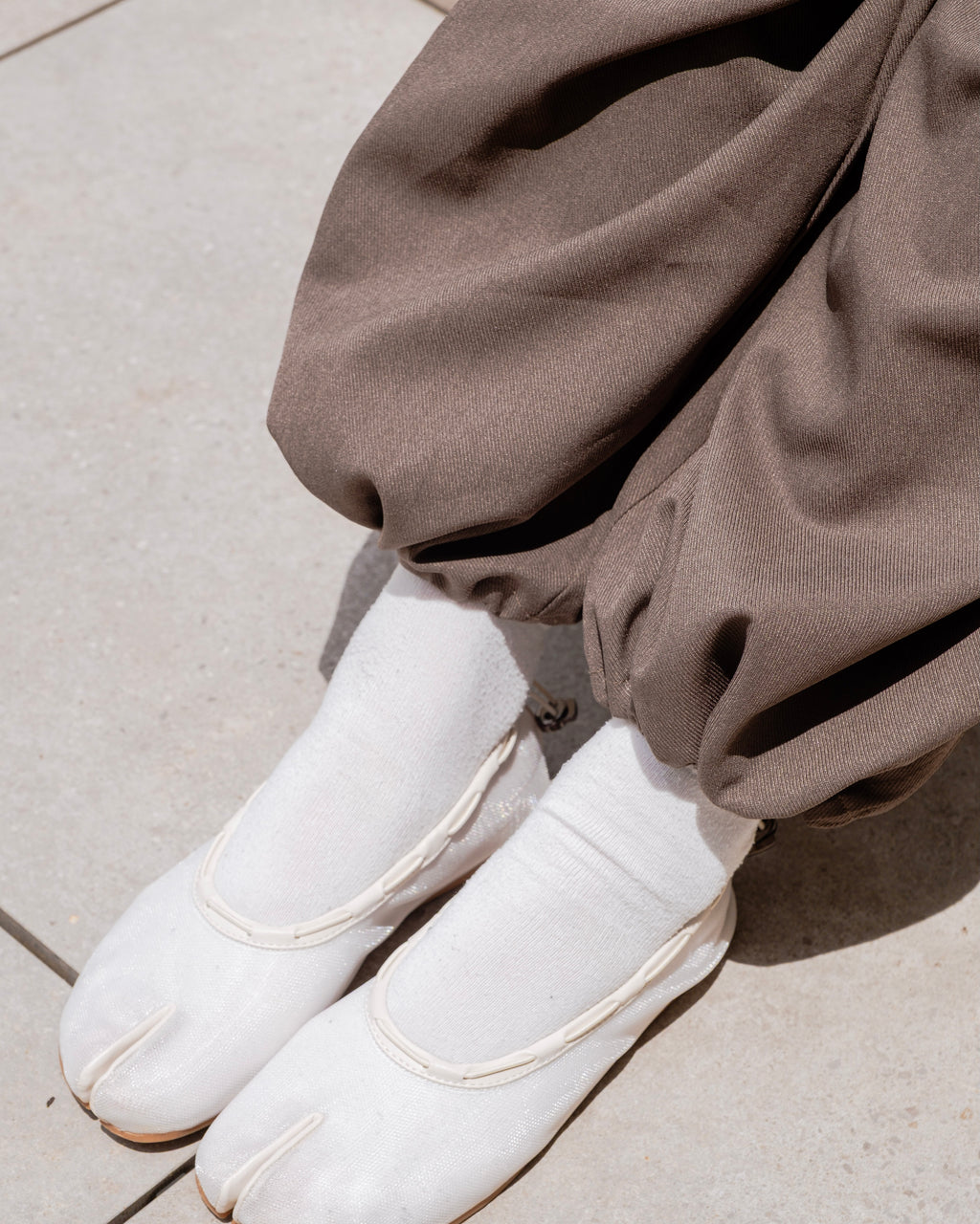 Sage Green 2-Way Drawstring Joggers