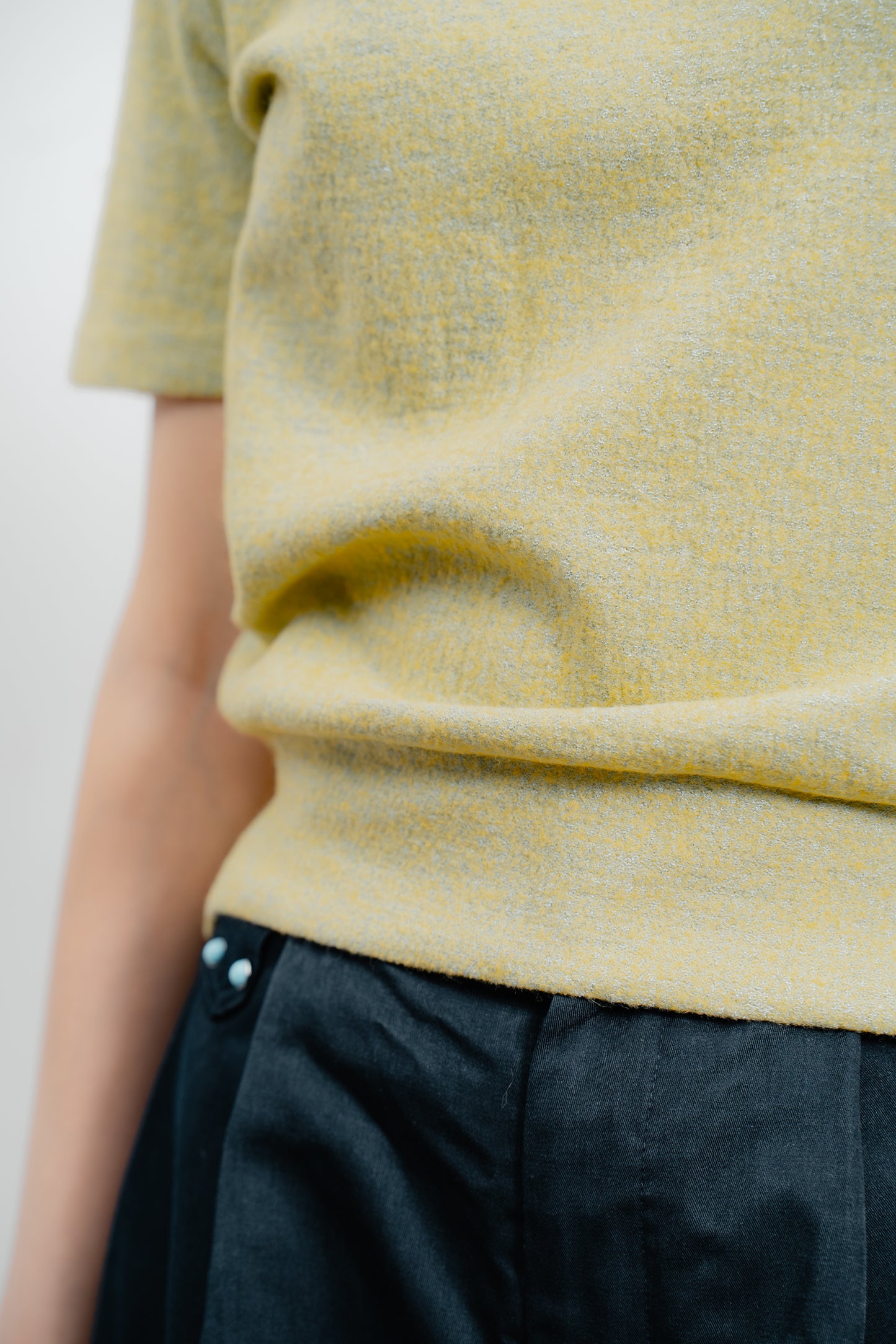 Wool Short Sleeve Jumper