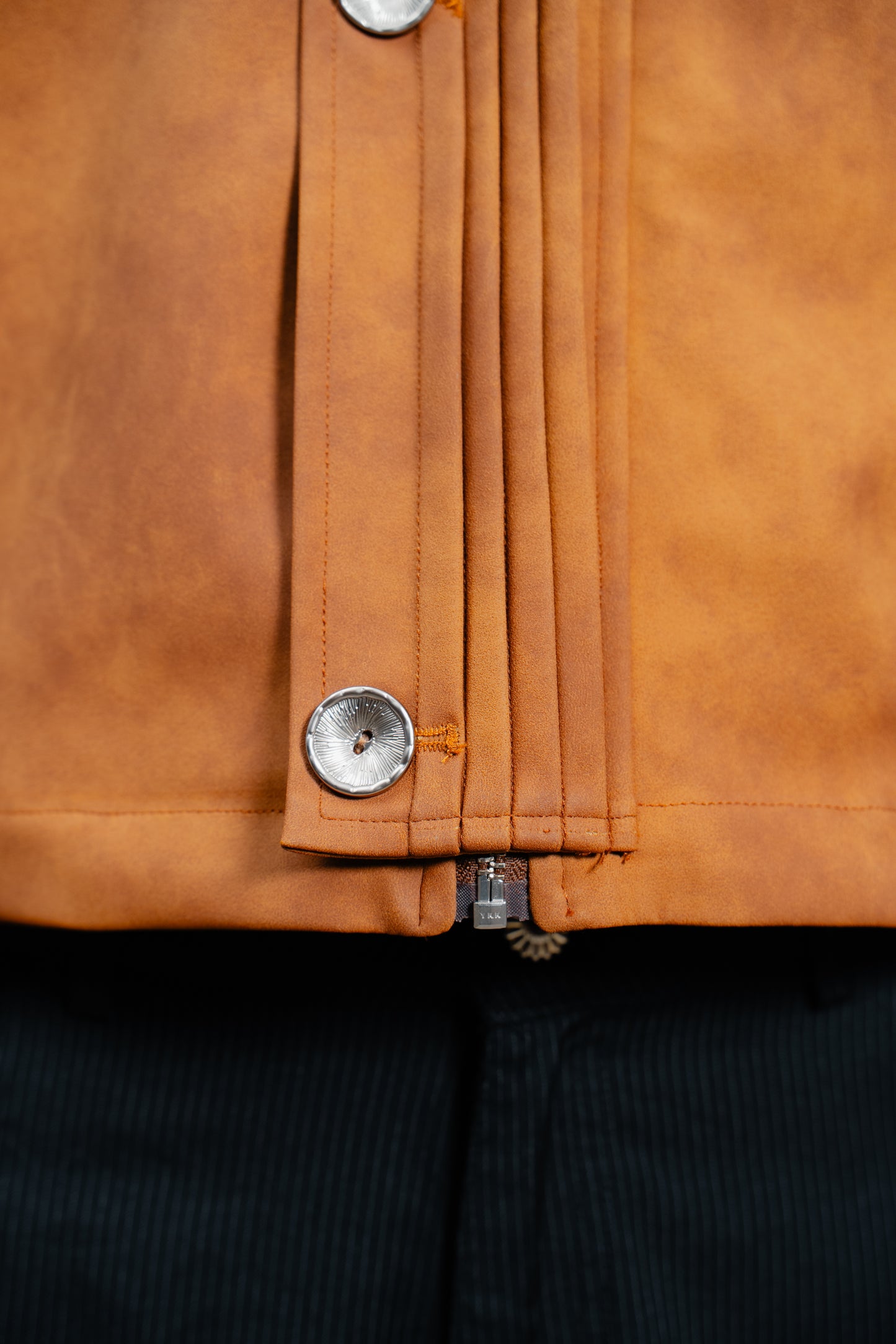 Caramel Suede Blend Jacket