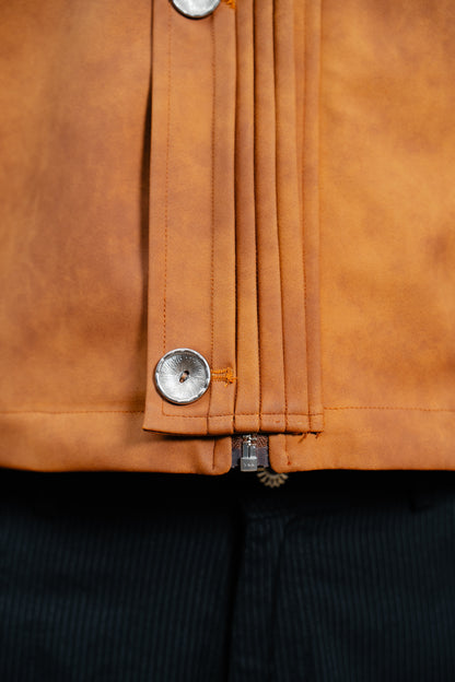 Caramel Suede Blend Jacket