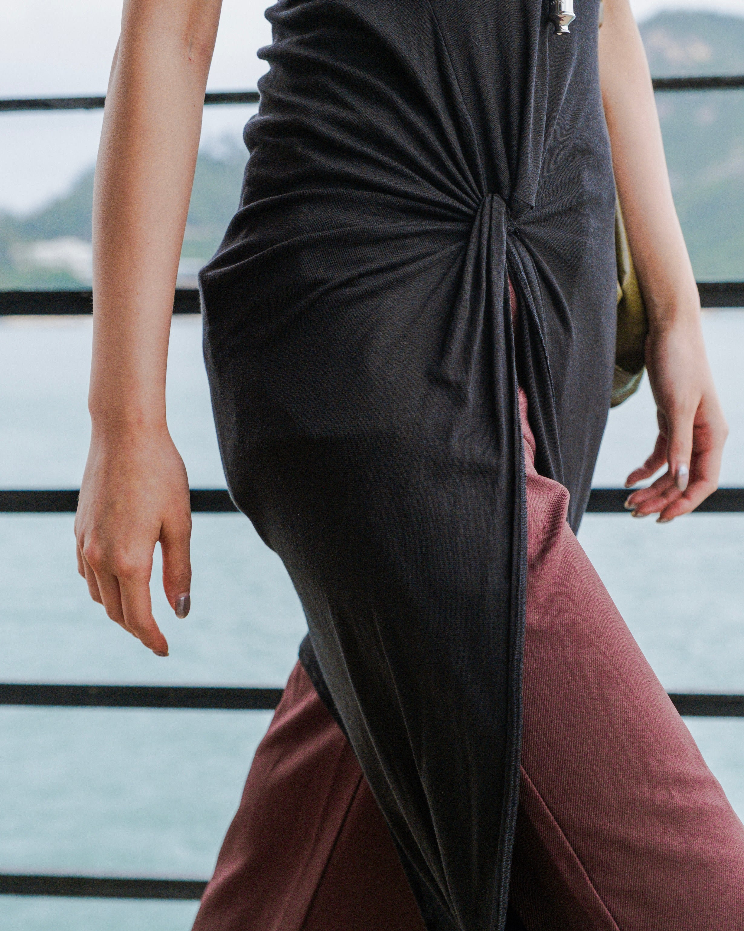 Twist Knit Tank Dress