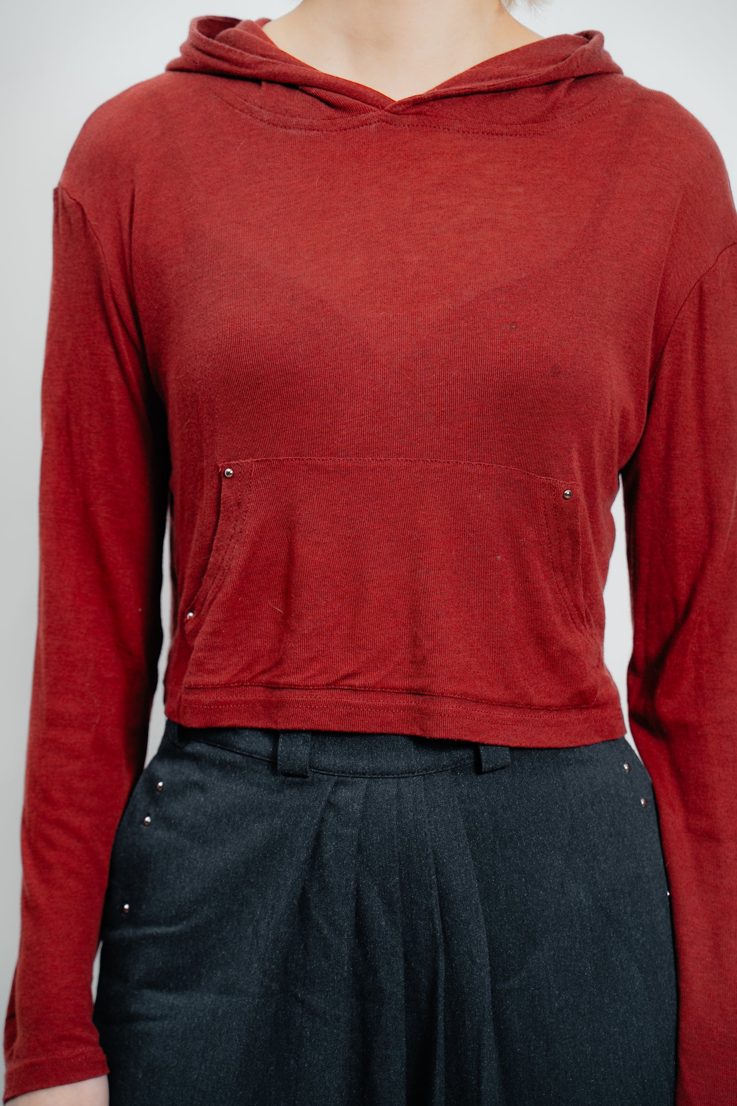 Long Sleeve Hooded Top