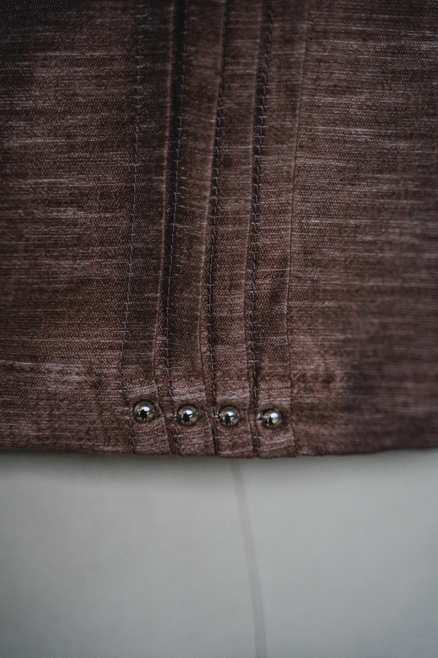 BOXY LINEN POLO SHIRT
