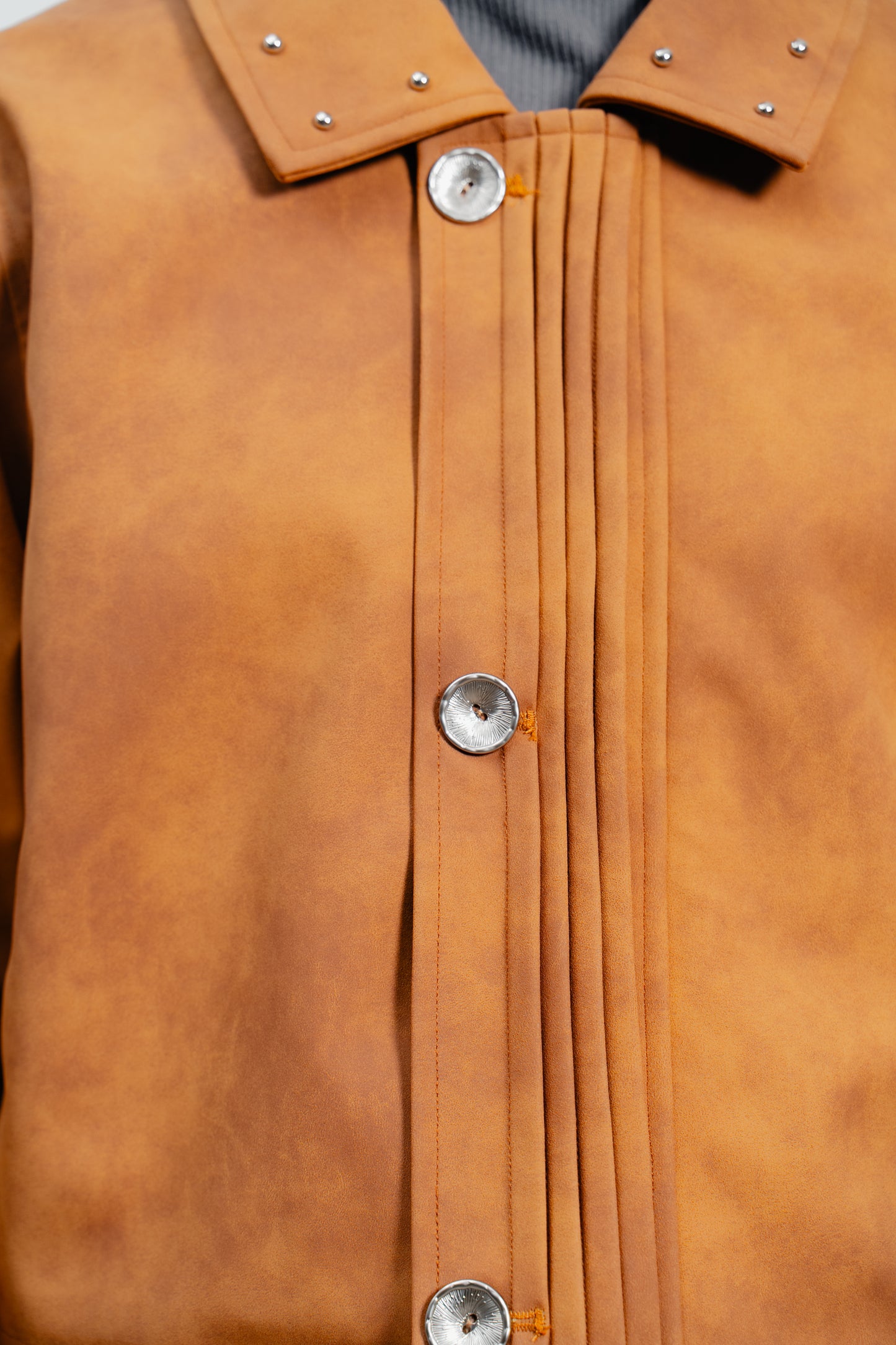 Caramel Suede Blend Jacket