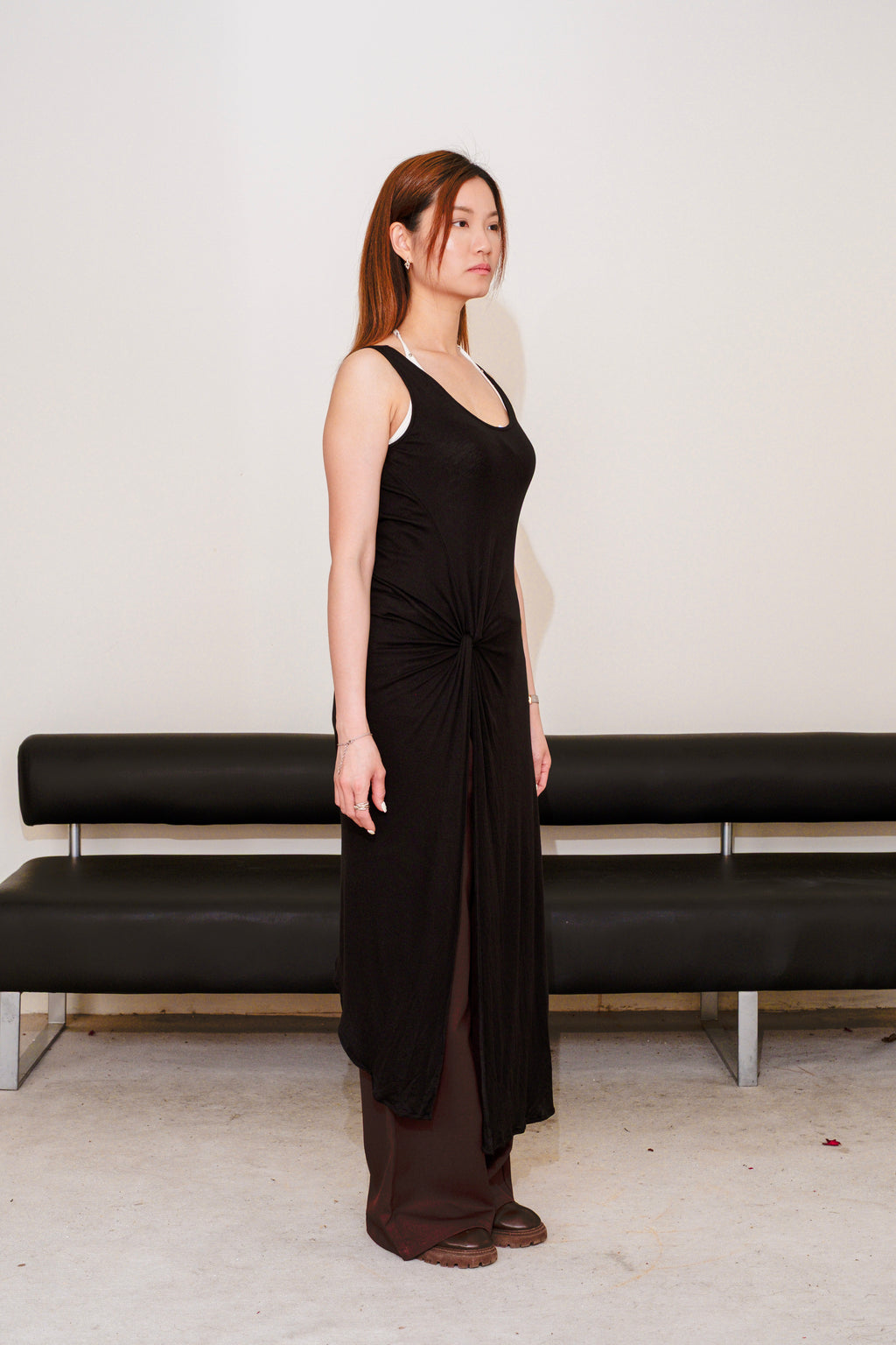 Twist Knit Tank Dress