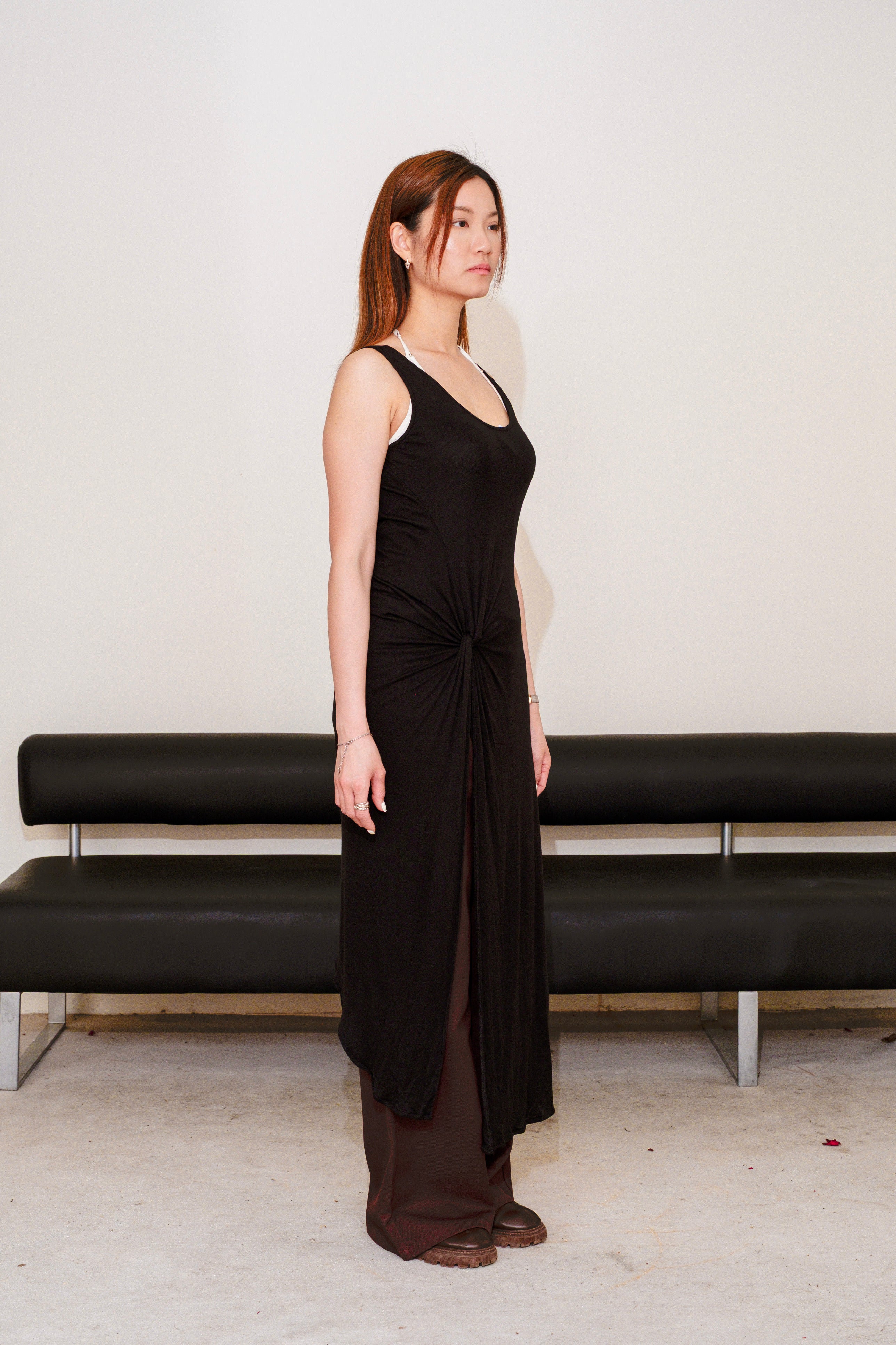 Twist Knit Tank Dress
