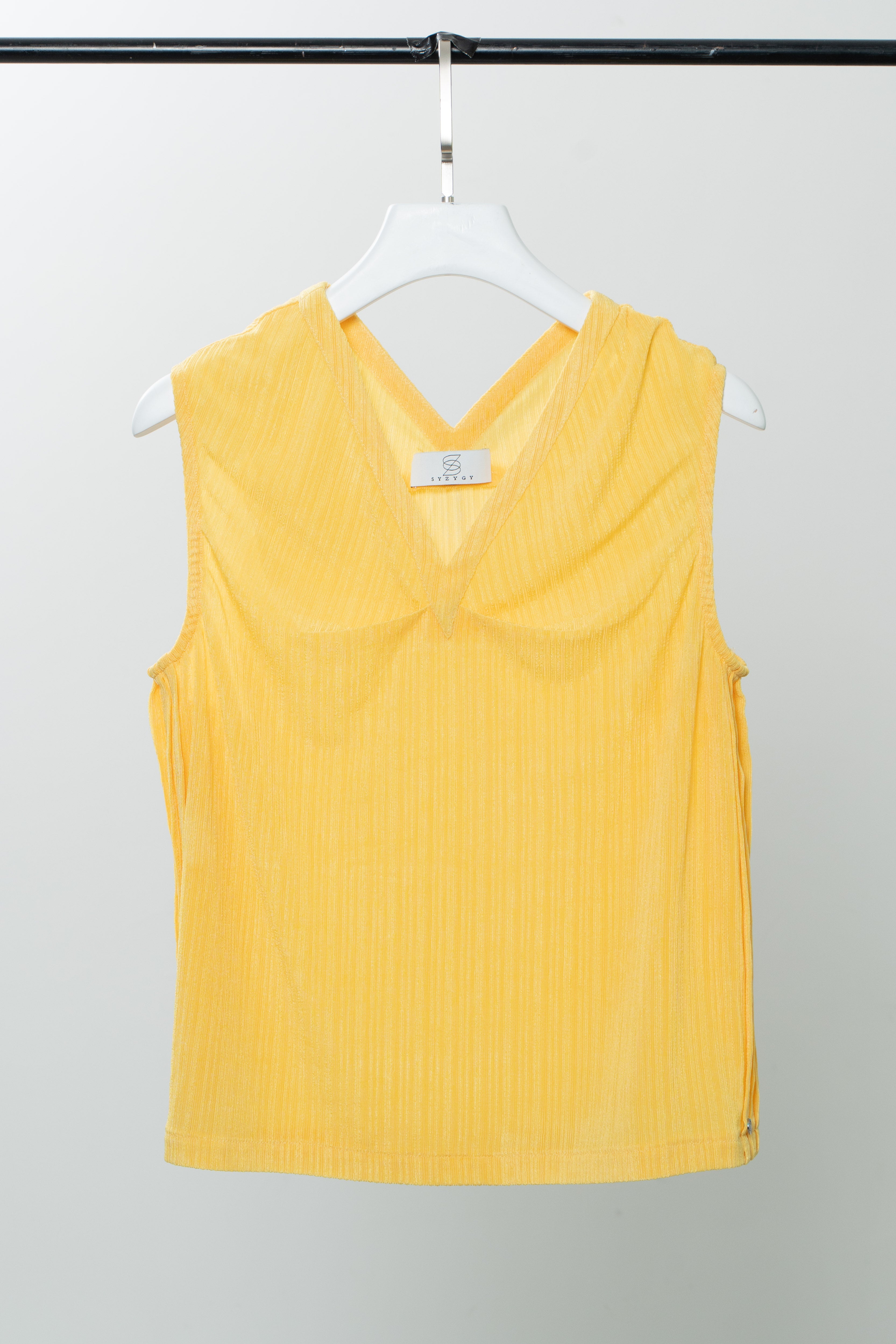 Yellow Spandex tank top