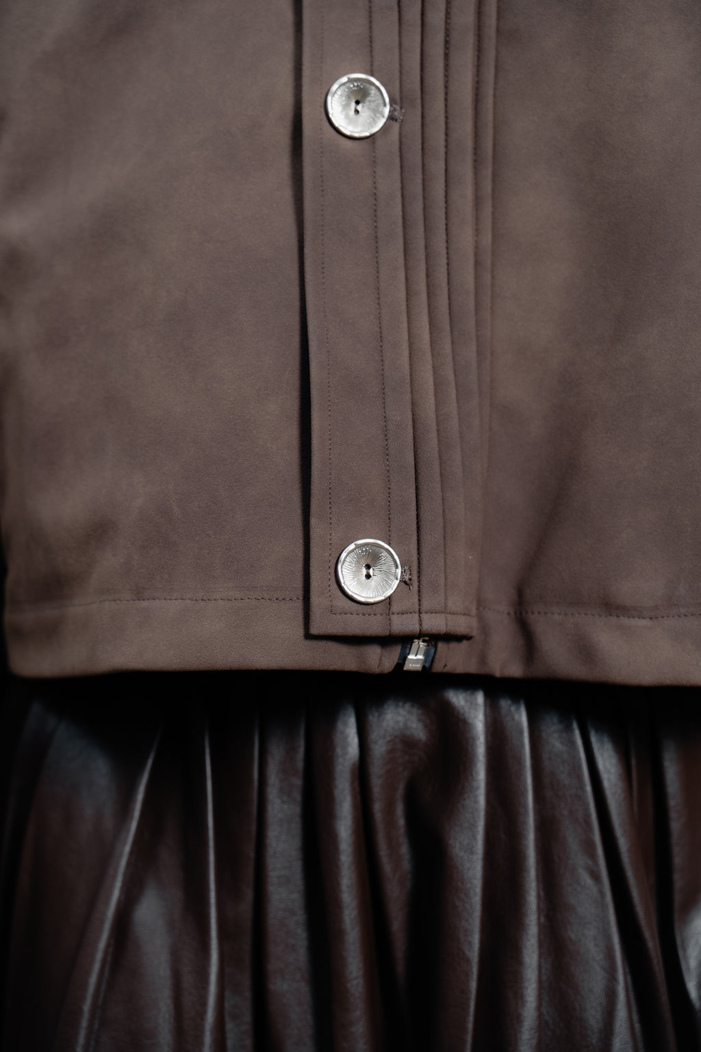 Mocha Suede Blend Jacket