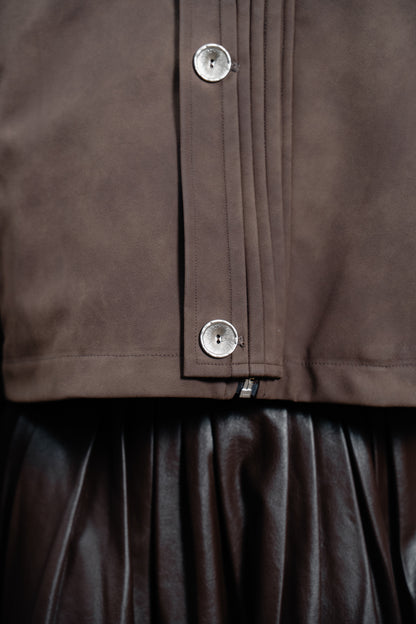 Mocha Suede Blend Jacket