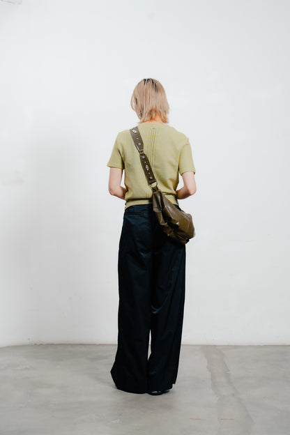 Wool Short Sleeve Jumper