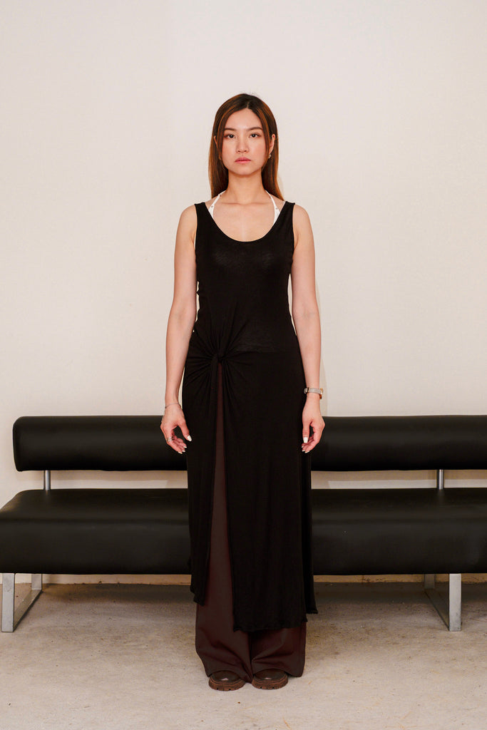Twist Knit Tank Dress
