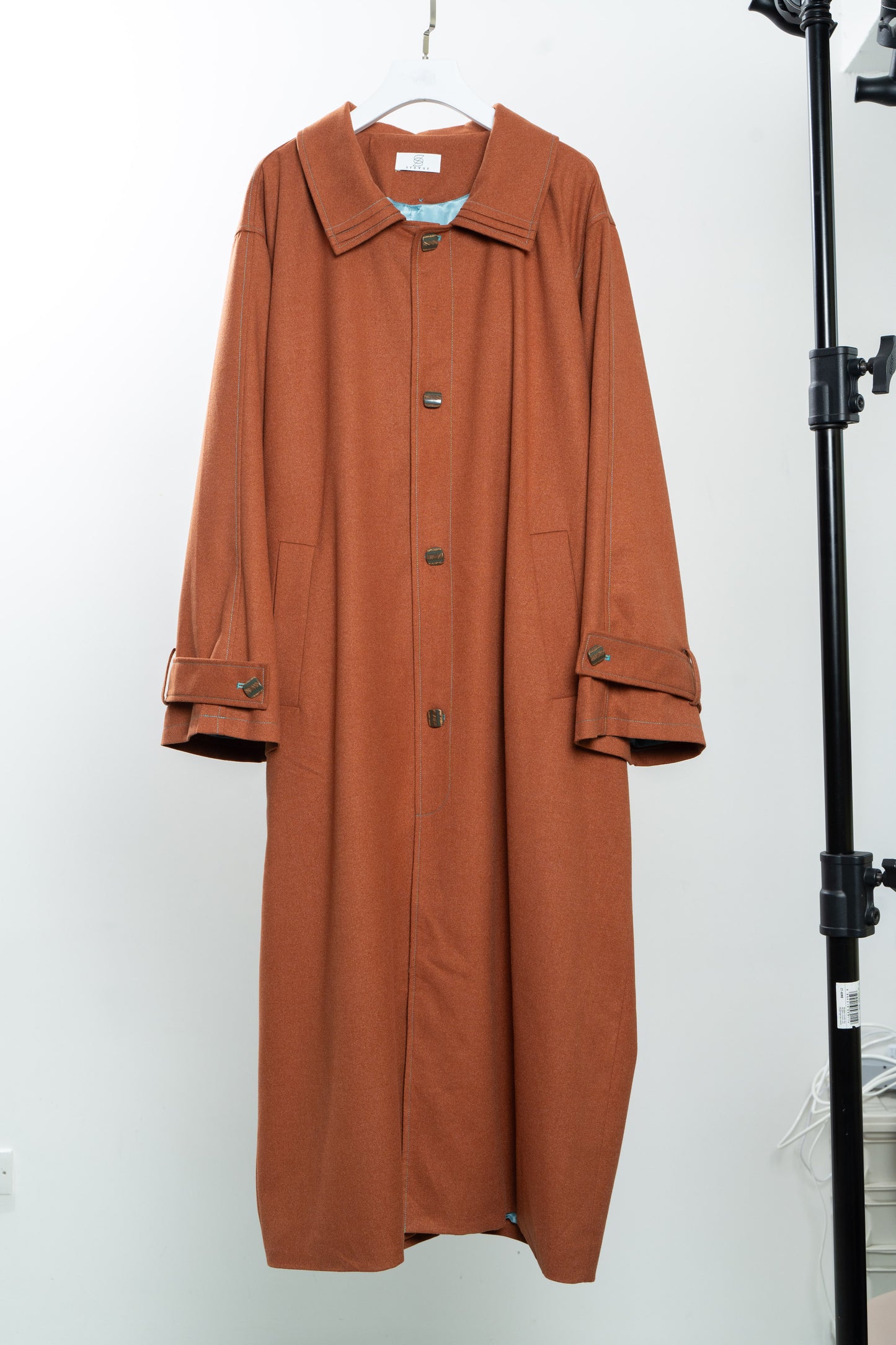 Red Oversized Coat