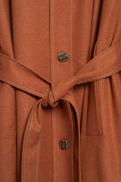 Red Oversized Coat