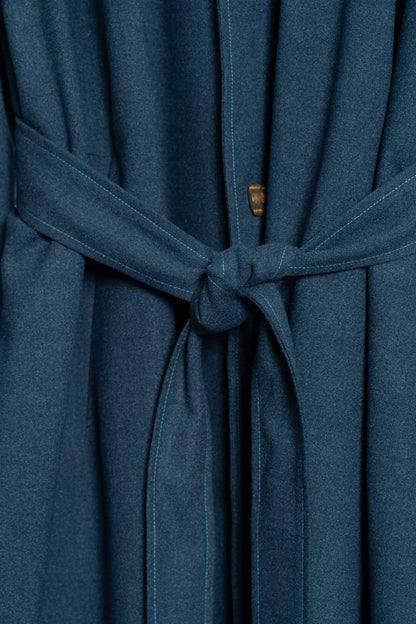 Navy Oversized Coat