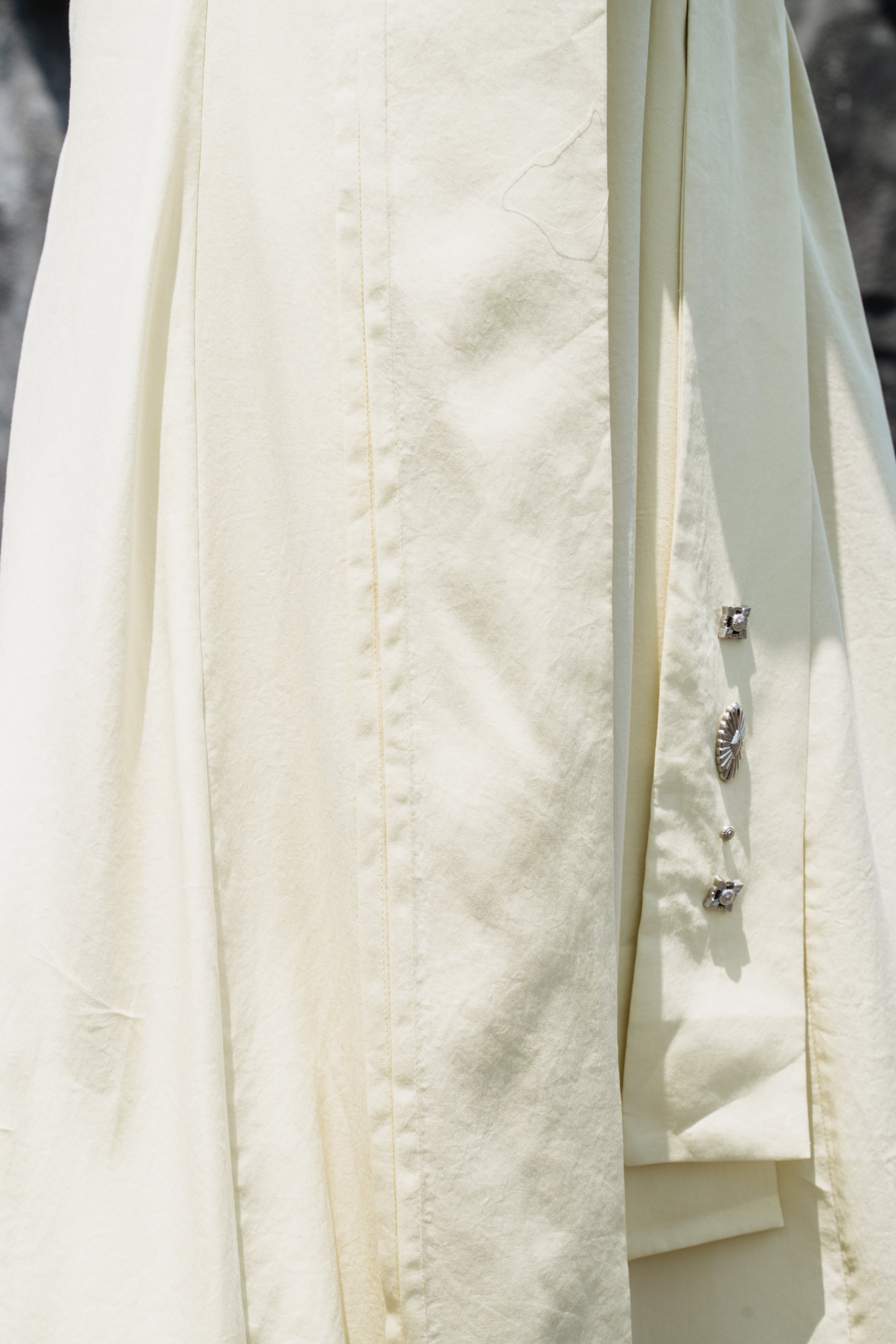 Yellow Sleeveless Twist-Front Dress With Back Detail