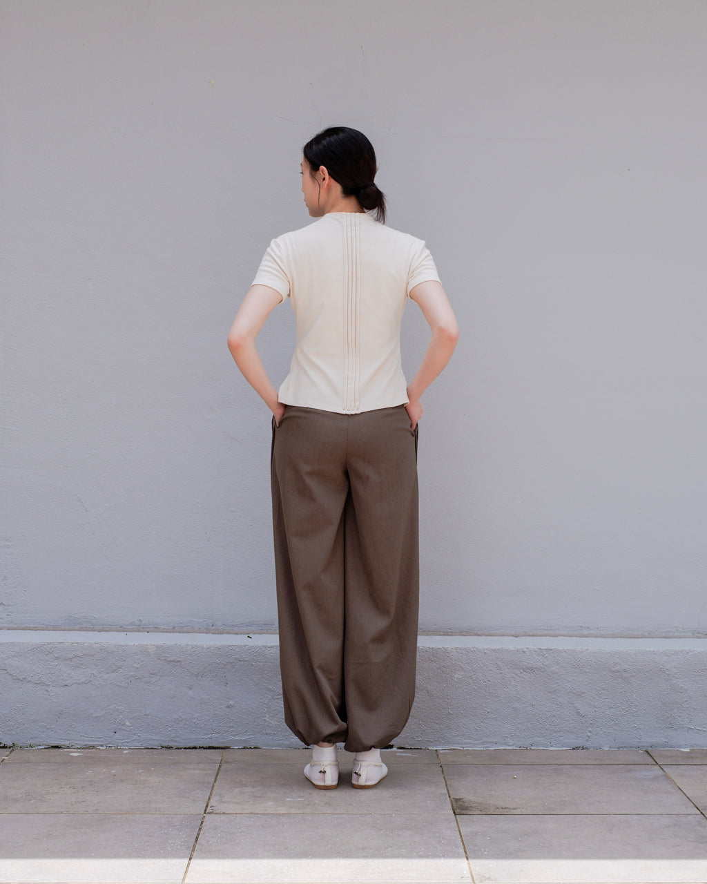 Sage Green 2-Way Drawstring Joggers