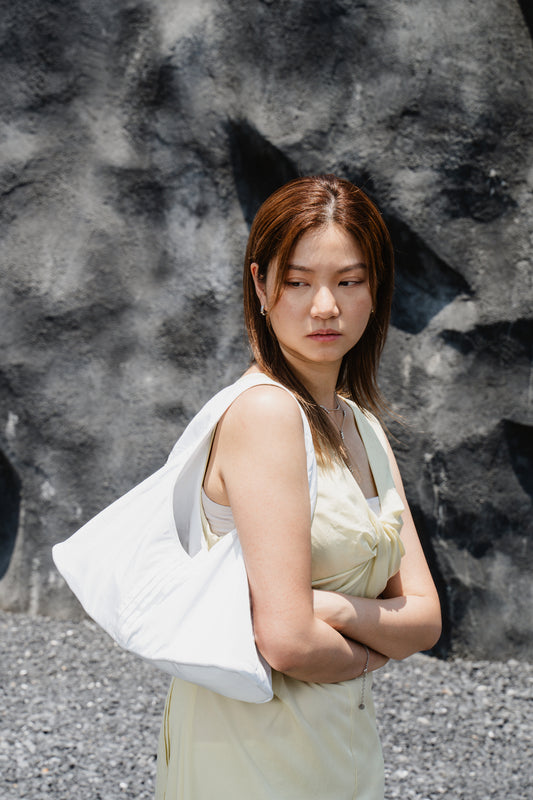 White Hobo Bag