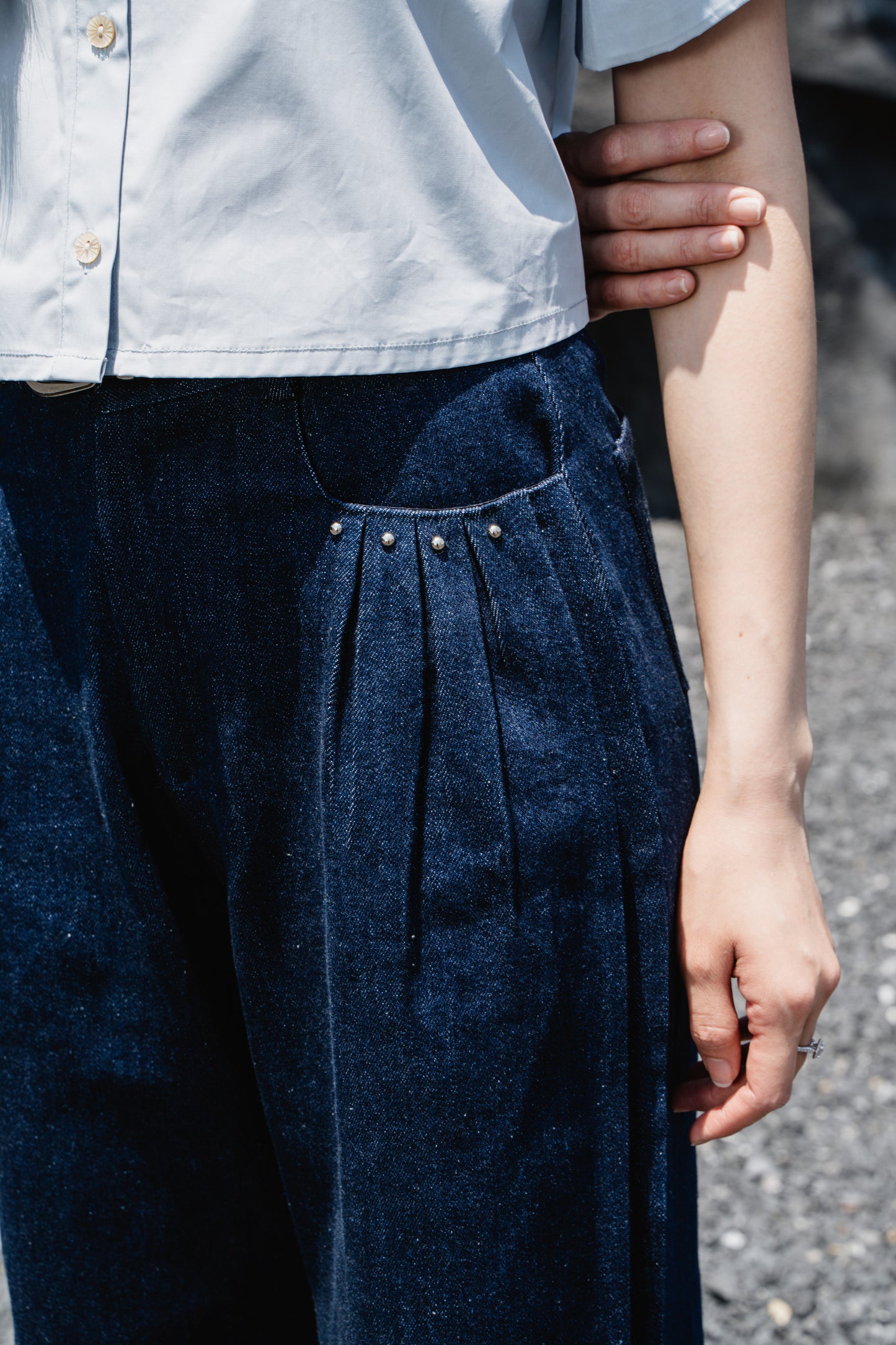 Straight Stiff Jeans