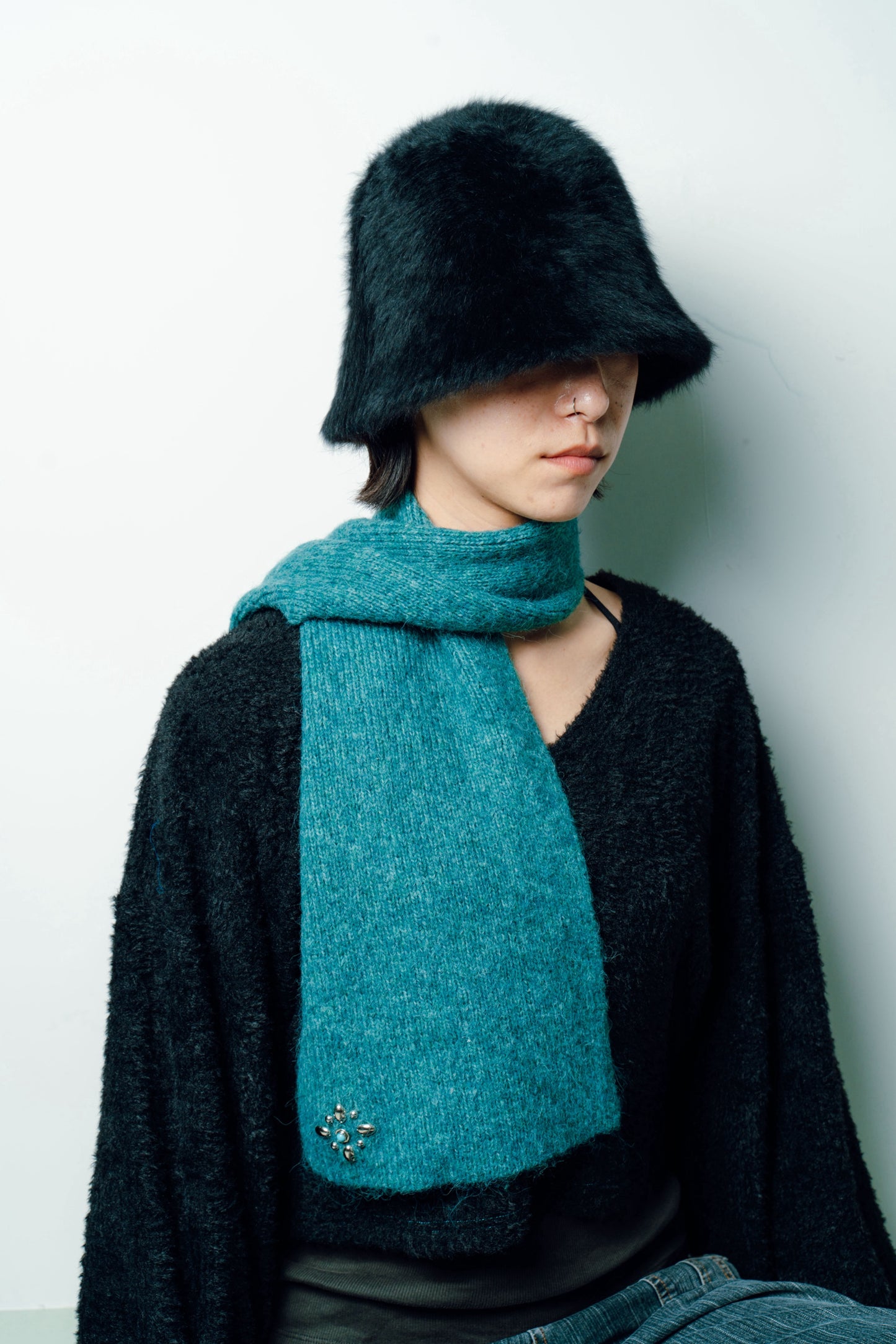 RibbedI Scarf