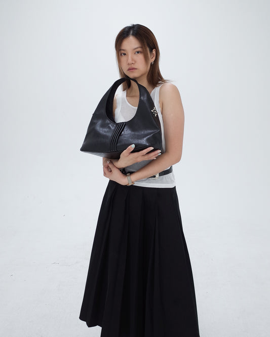 Leather Hobo Bag