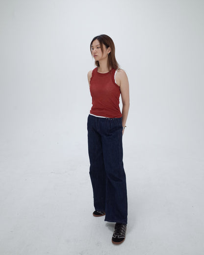 Red Cross Back TanK Top