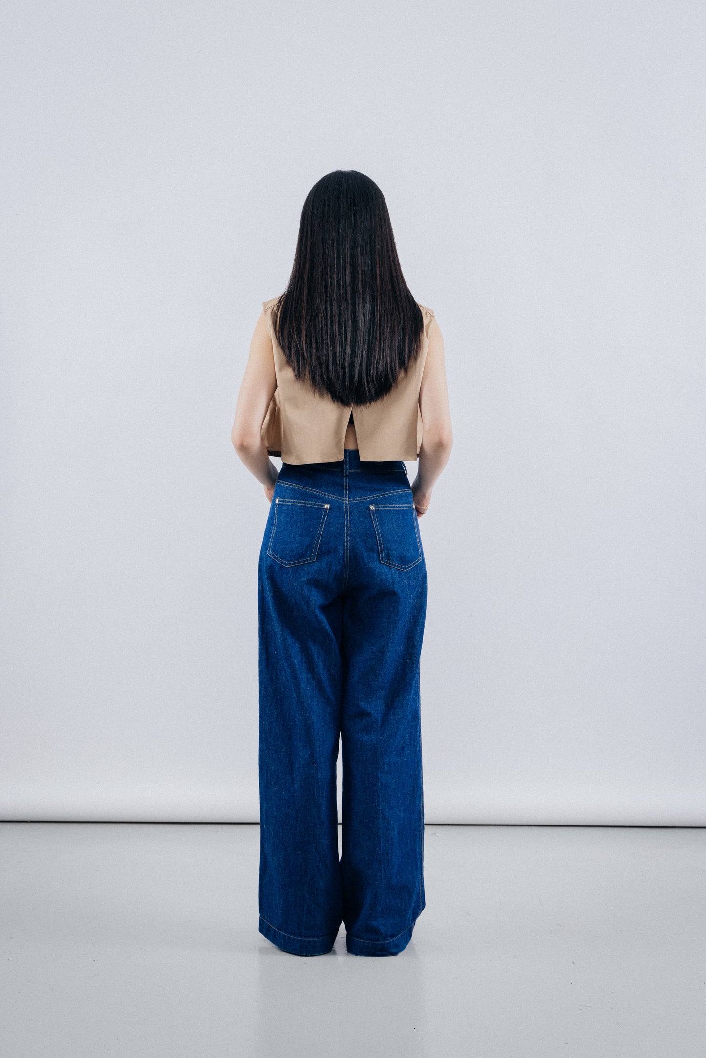 Cropped Short - Sleeved Top