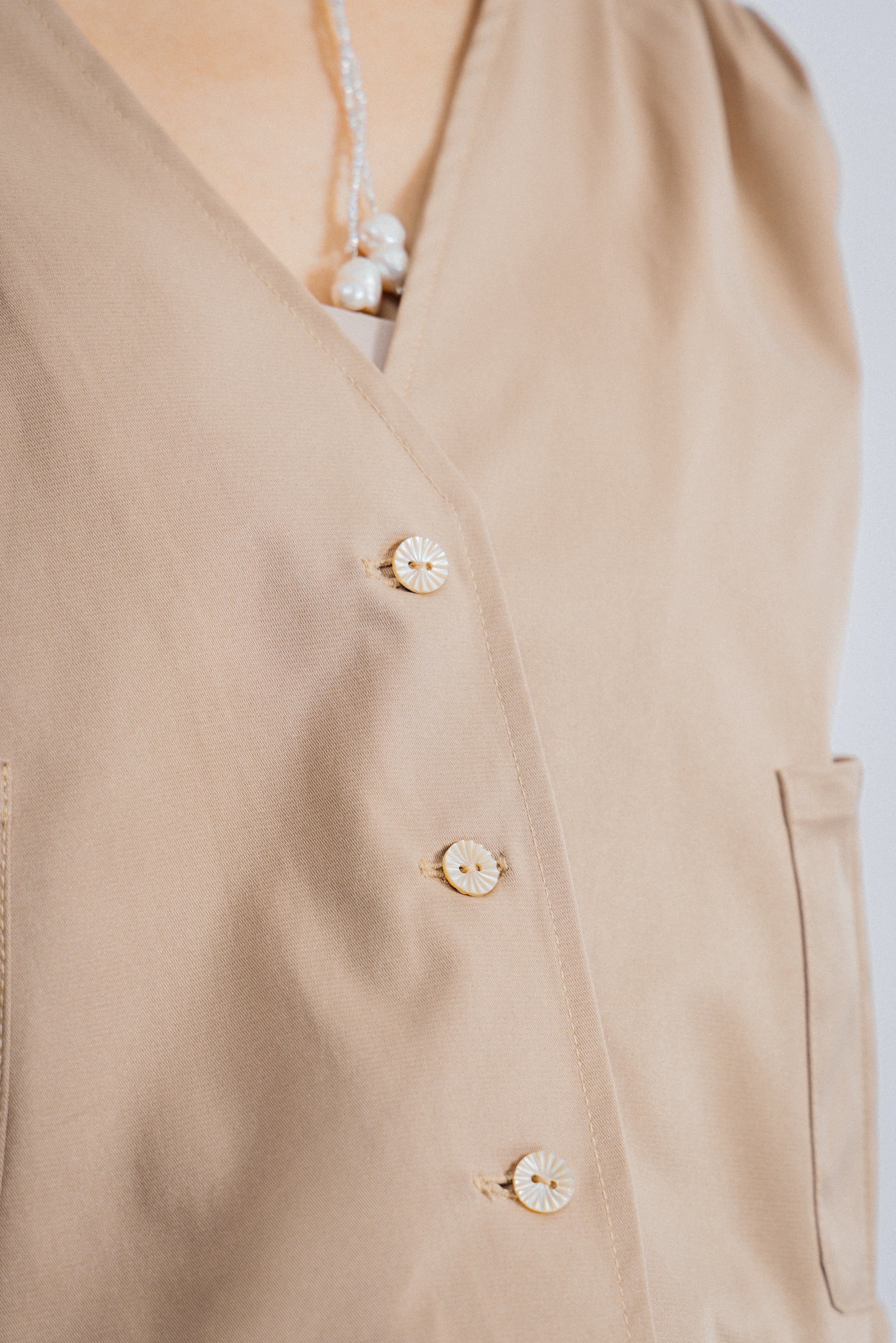 Cropped Short - Sleeved Top